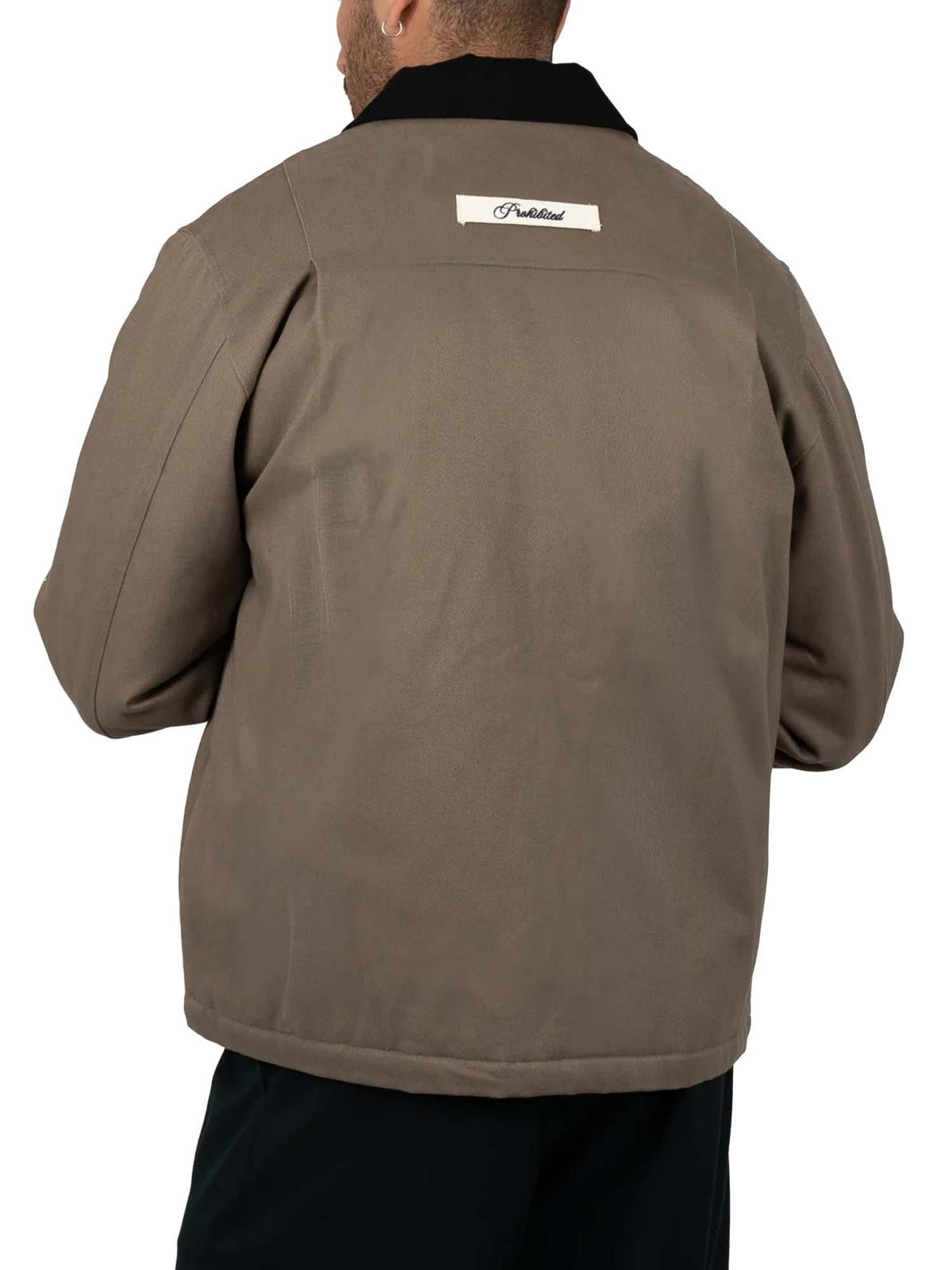 Prohibited Back In The Days Jacket Beige