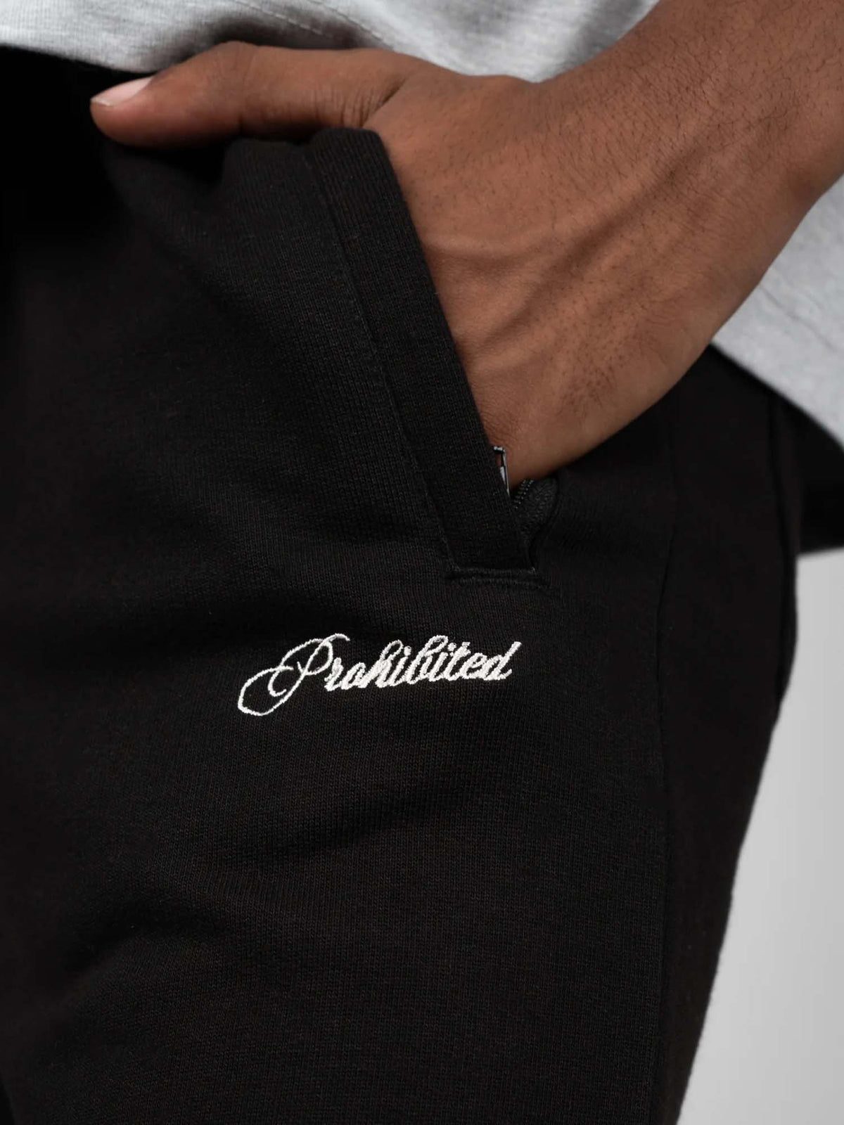 Prohibited Campus Loose Jogger Nero