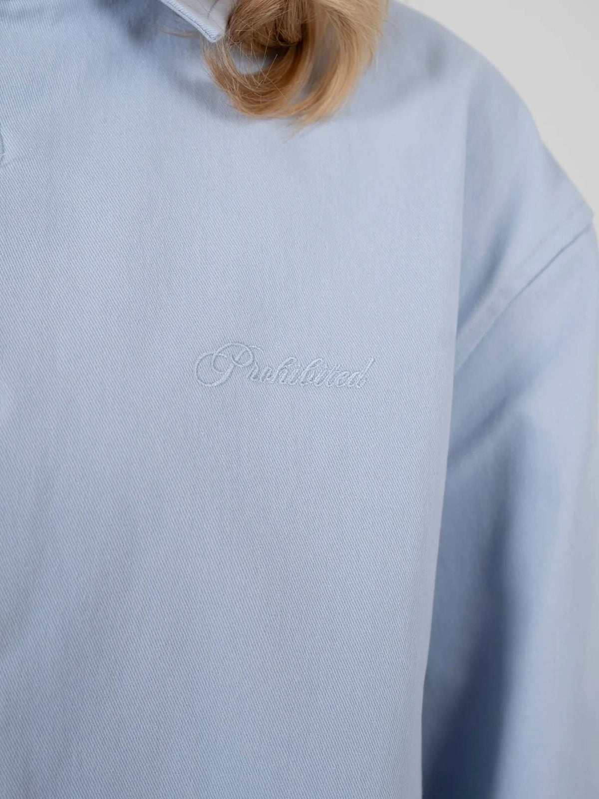 Prohibited The Dress Shirt Blu