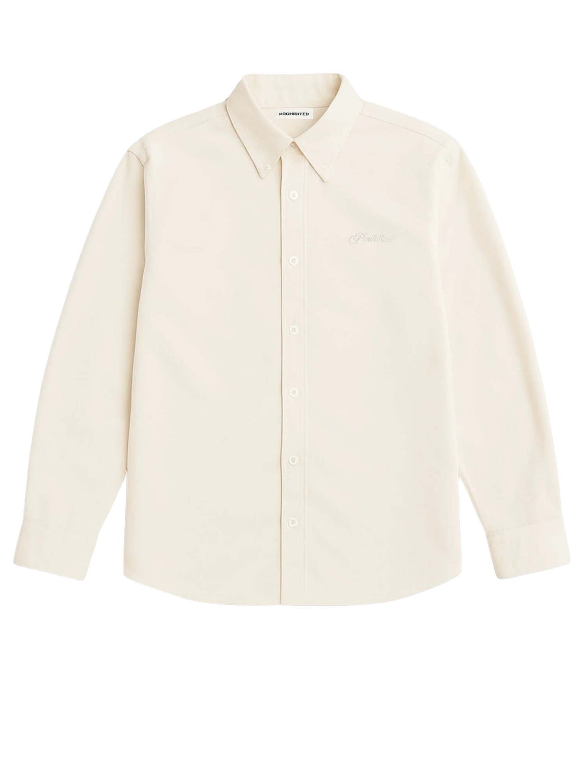 Prohibited The Dress Shirt Beige