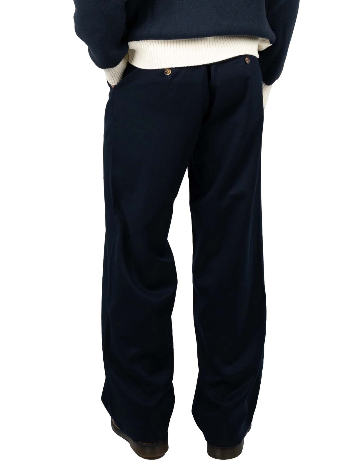 Prohibited Heritage Pleated Pants Blu