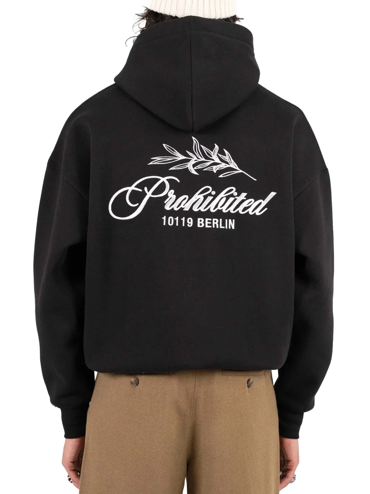 Prohibited PB Leaf Hoodie Nero