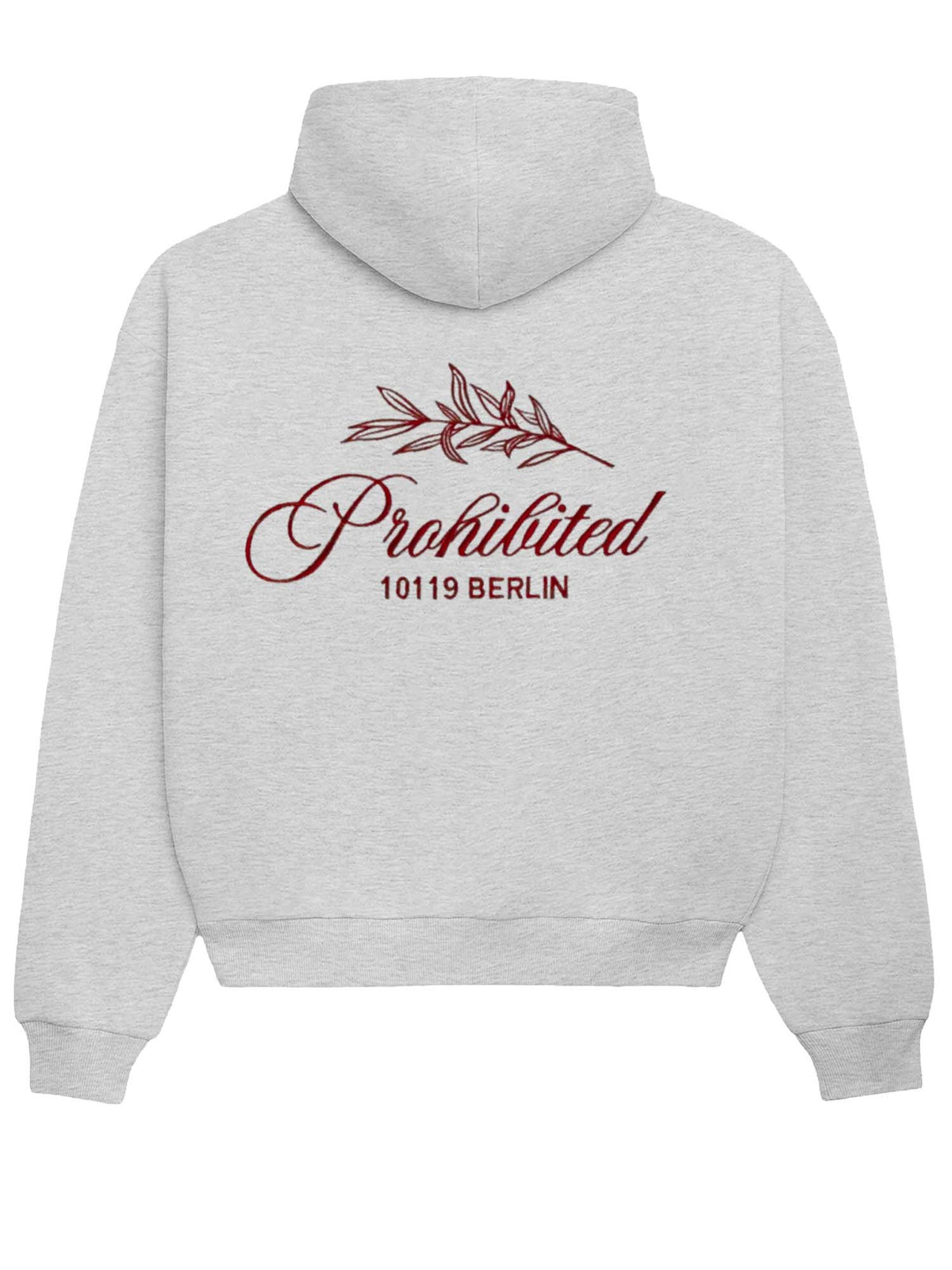 Prohibited PB Leaf Hoodie Grigio