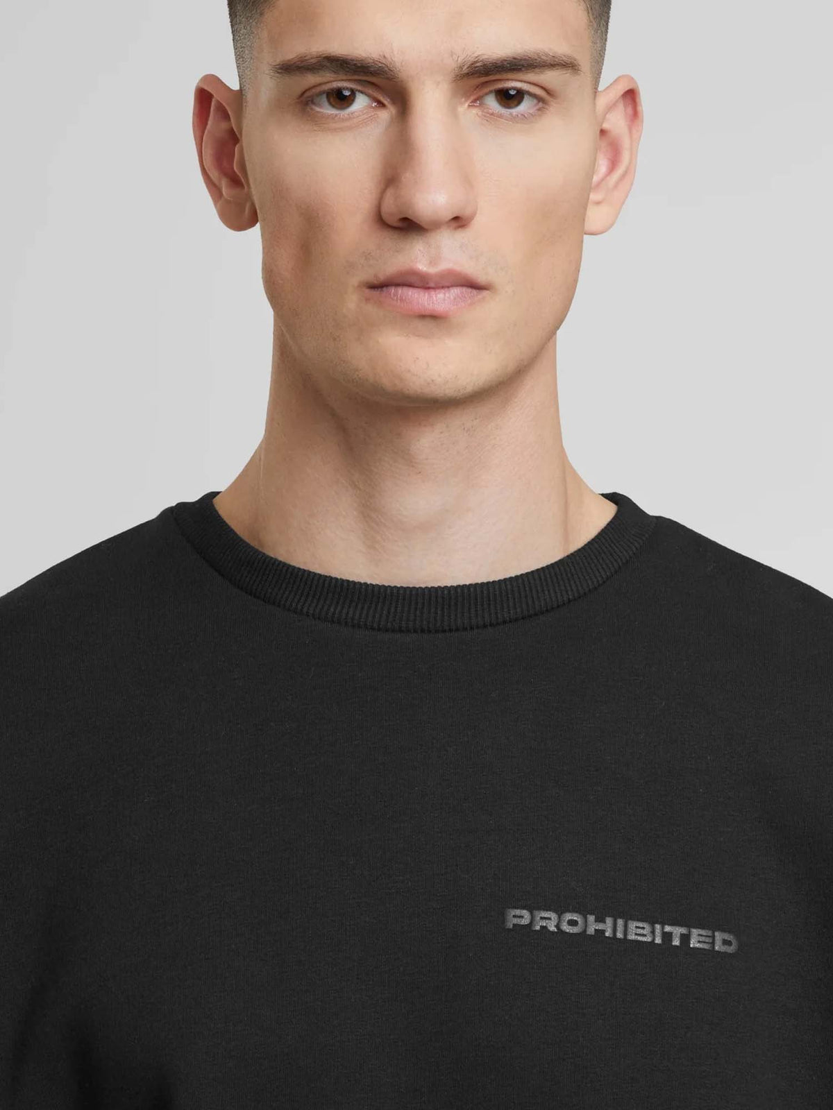 Prohibited 10119 Crew Neck Nero