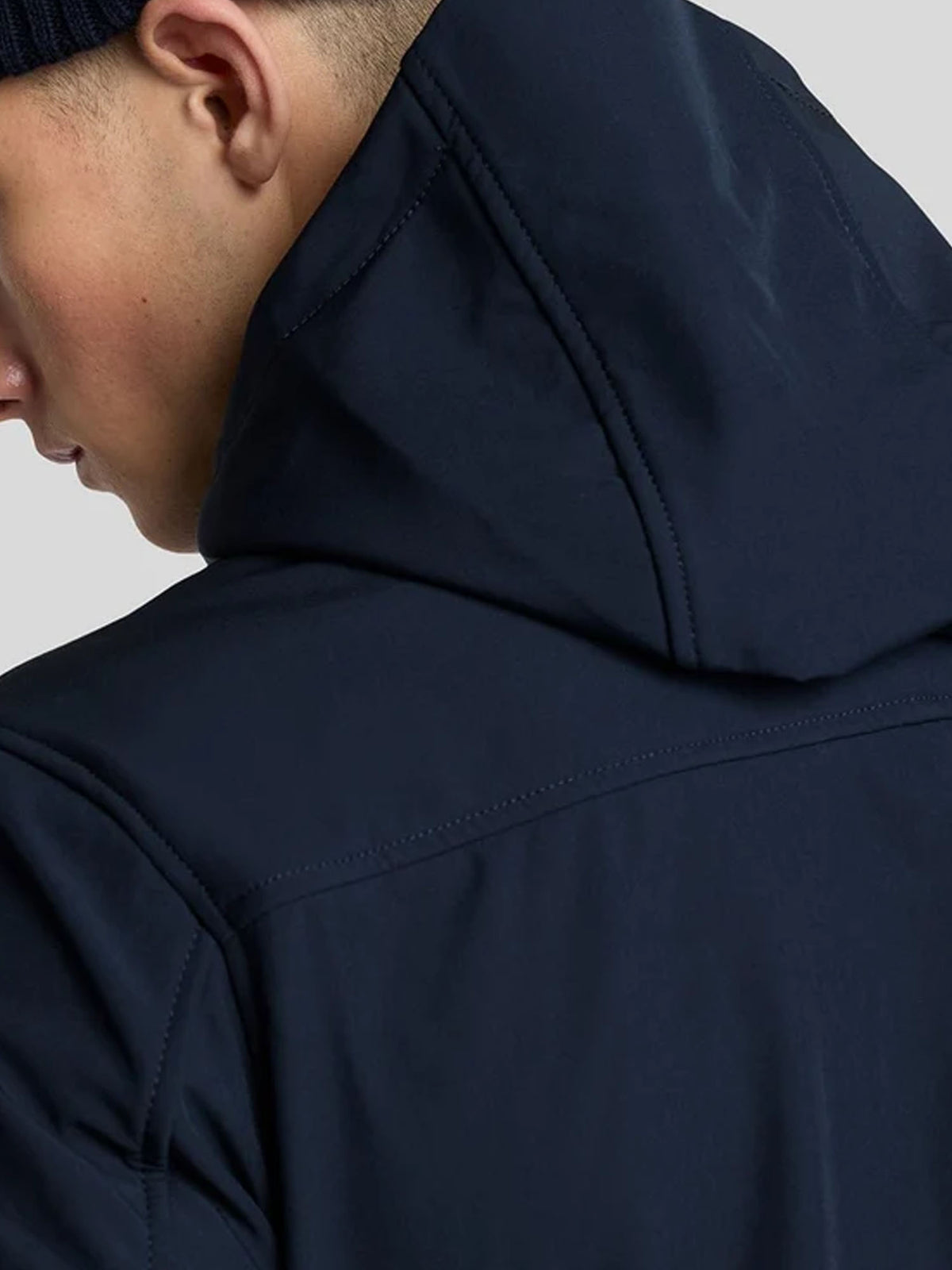 Lyle & Scott Giacca softshell foderata in pile Blu