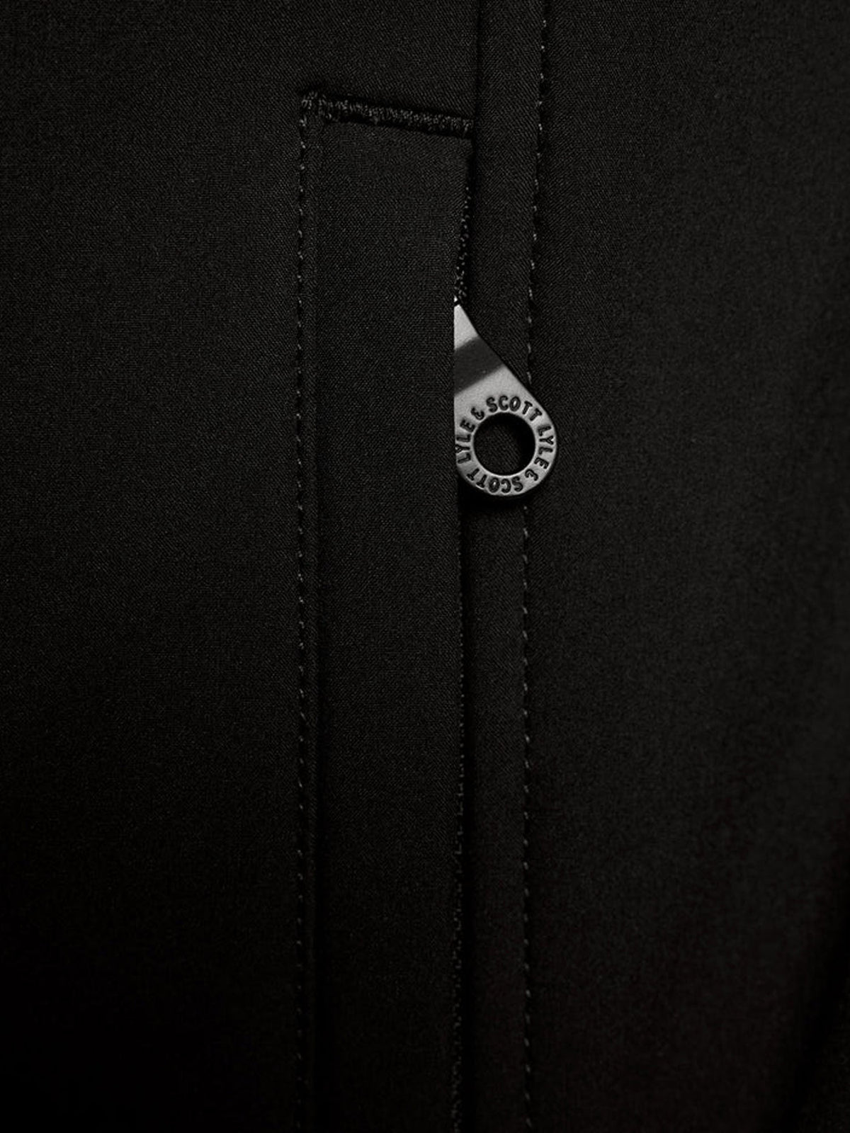 Lyle & Scott Giacca softshell foderata in pile Nero