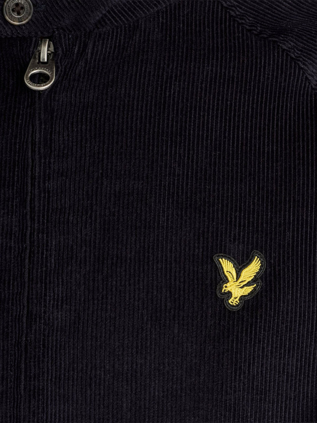 Lyle & Scott Giacca Harrington in velluto a coste Blu