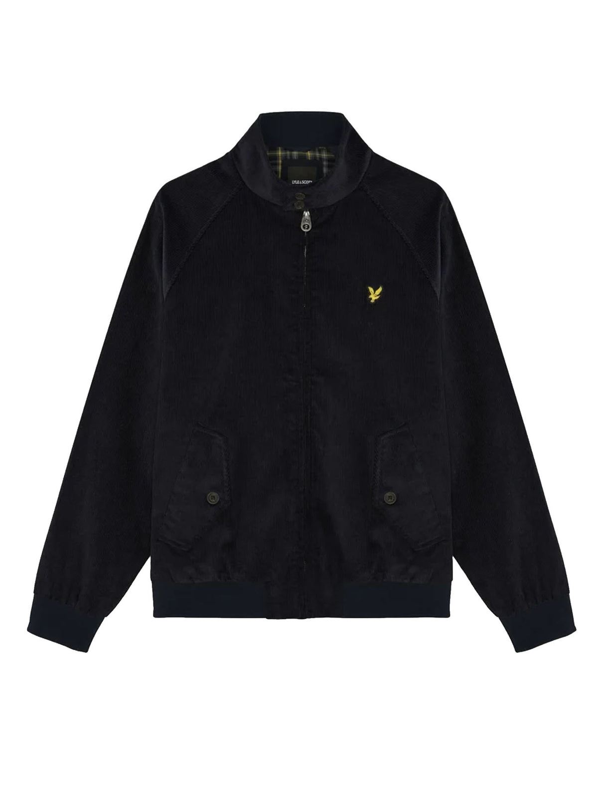 Lyle & Scott Giacca Harrington in velluto a coste Blu