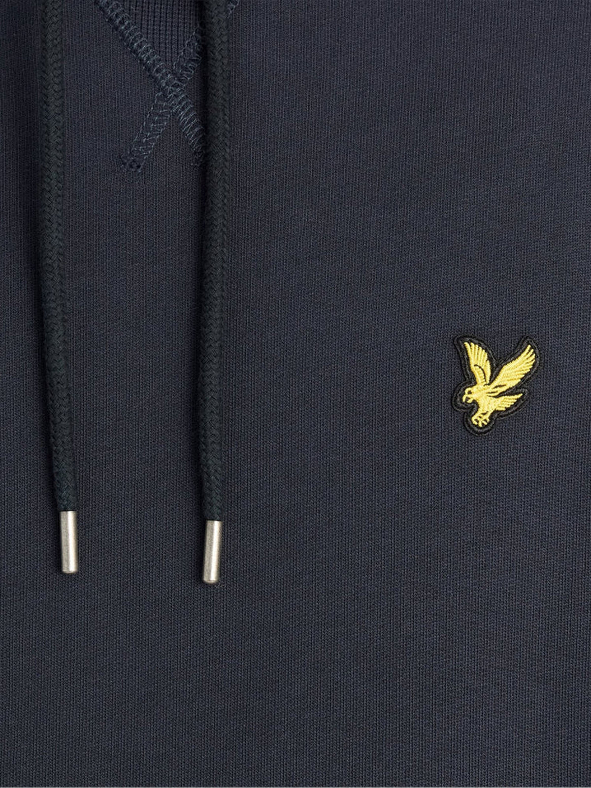 Lyle & Scott Felpa con cappuccio in cotone pesante con collo a cappuccio Blu