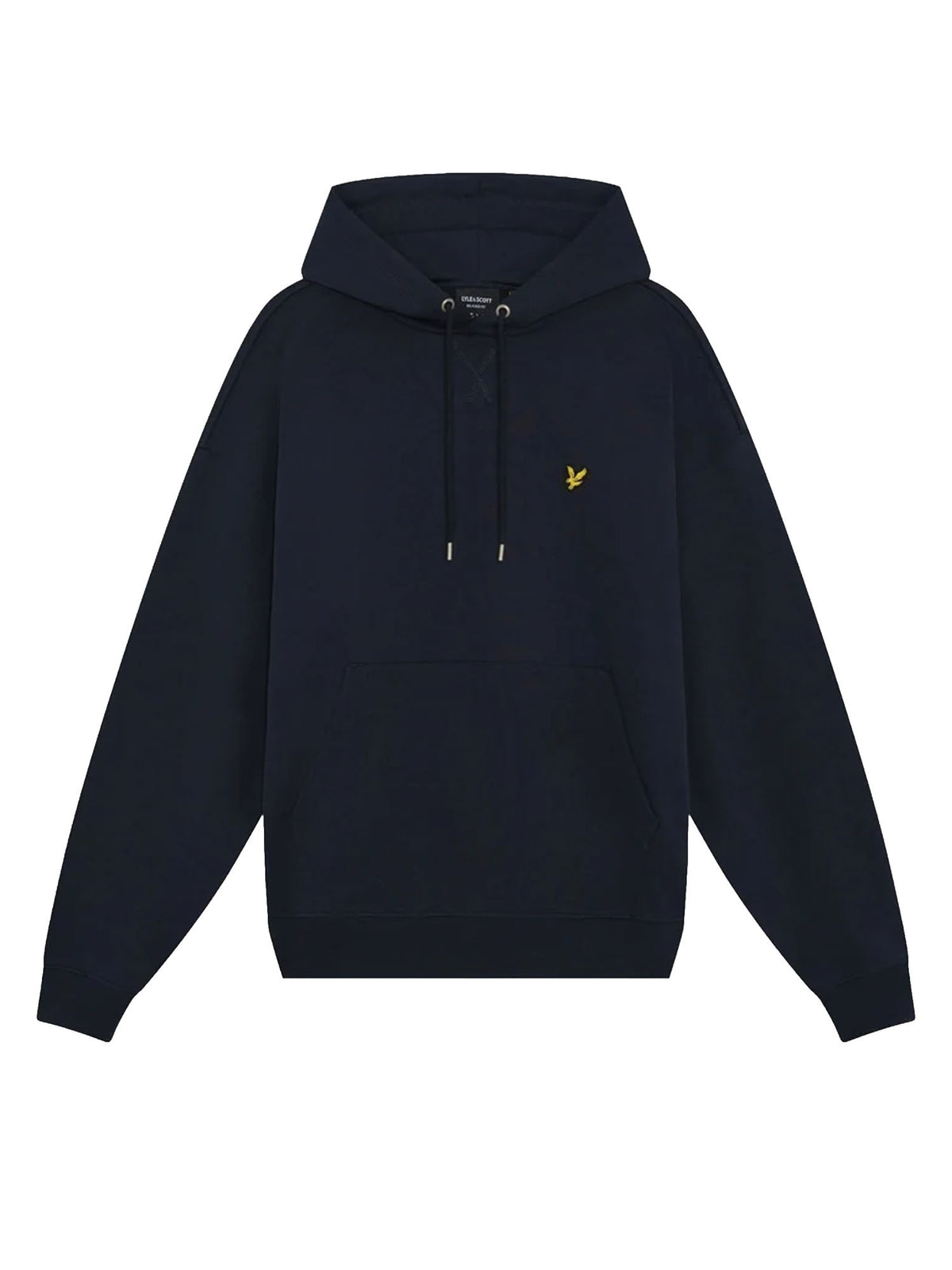 Lyle & Scott Felpa con cappuccio in cotone pesante con collo a cappuccio Blu