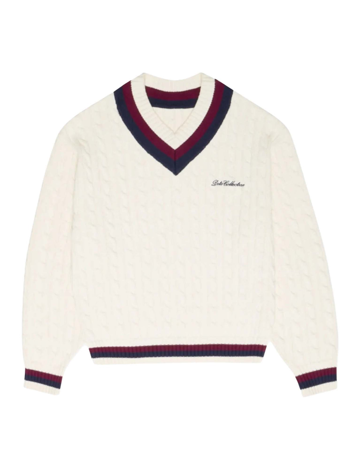 Dito Collective Dito Cable Knit Beige