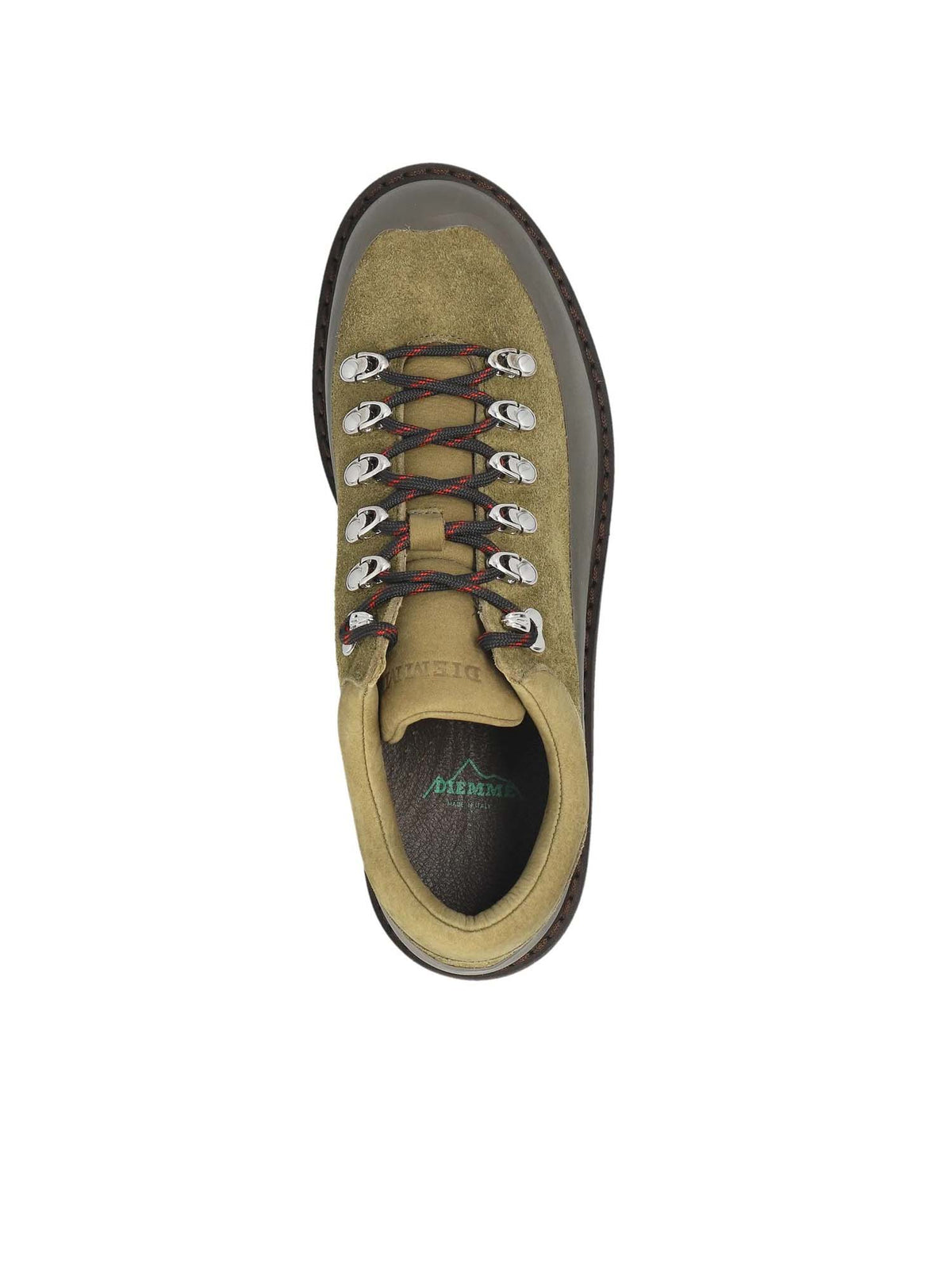 Diemme Scarpe Cornaro Due Gomma Capers Green Suede Verde