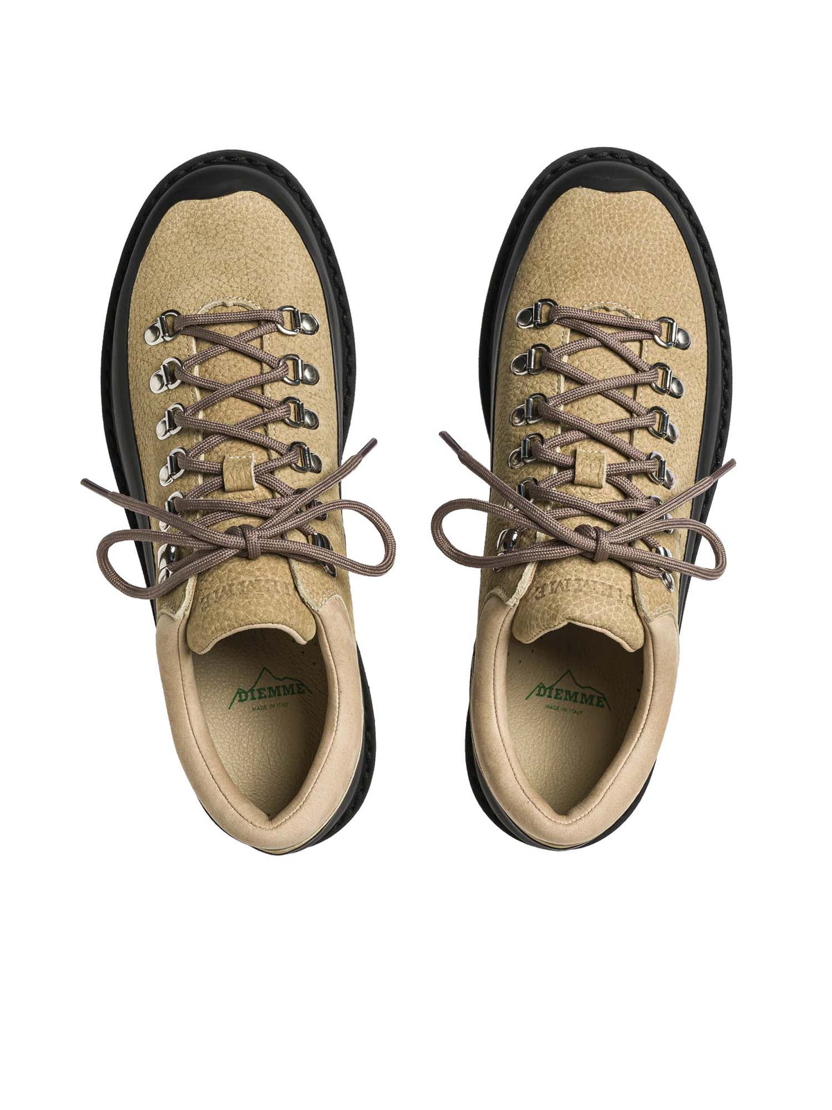 Diemme Scarpe Cornaro Gomma Sesame Structured Nubuck Beige