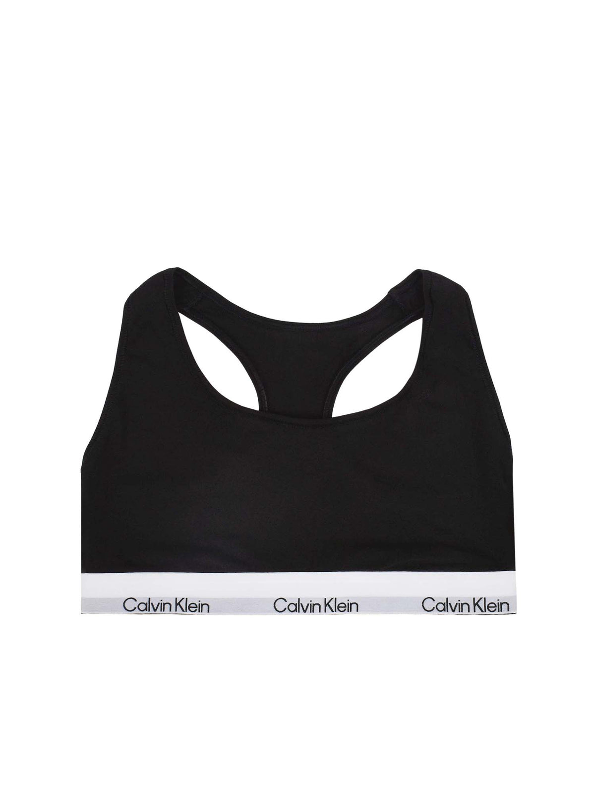 Calvin Klein Brassière sfoderata - Icon Cotton Modal Nero