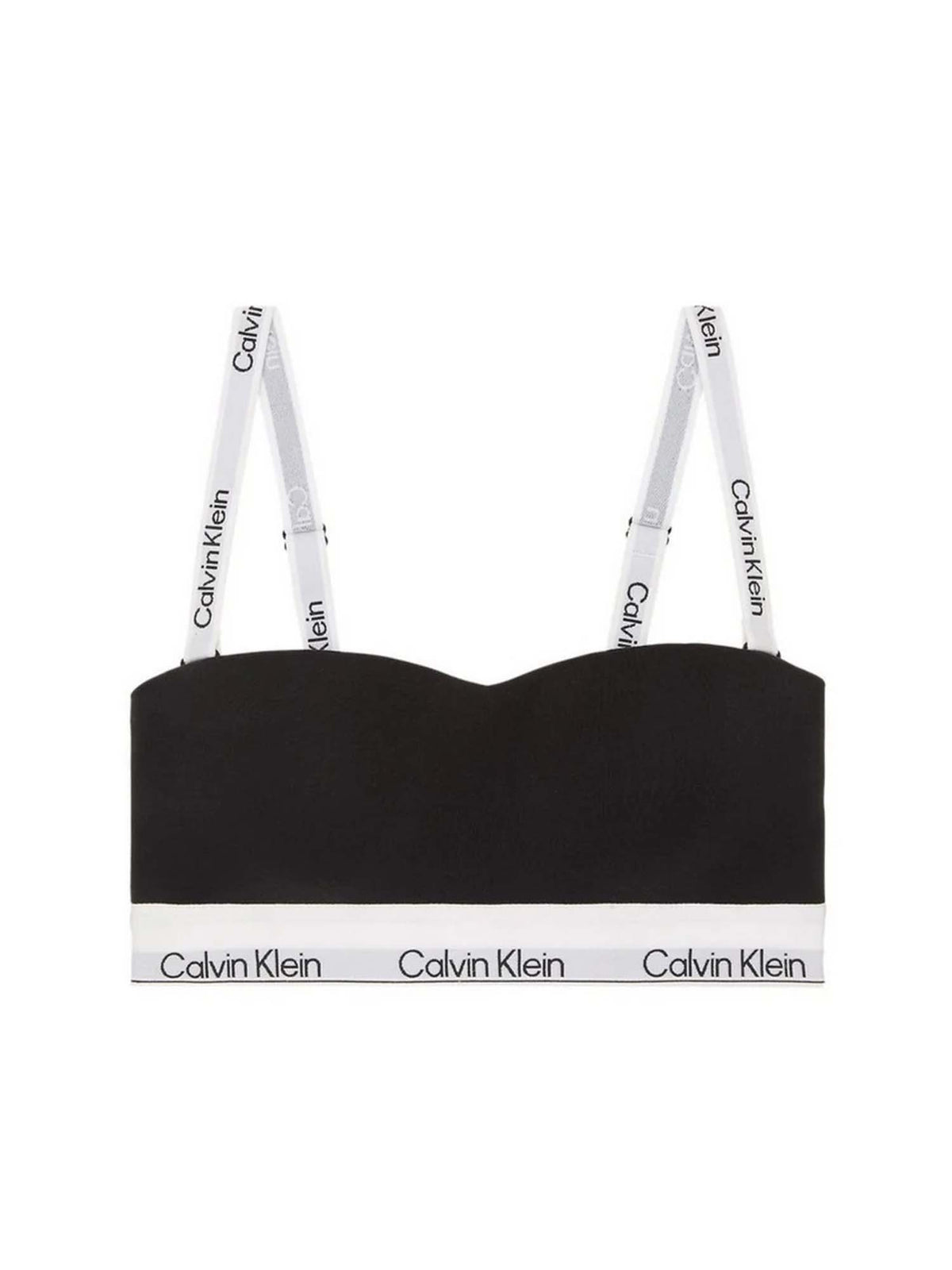 Calvin Klein Brassière a fascia - Icon Cotton Modal Nero