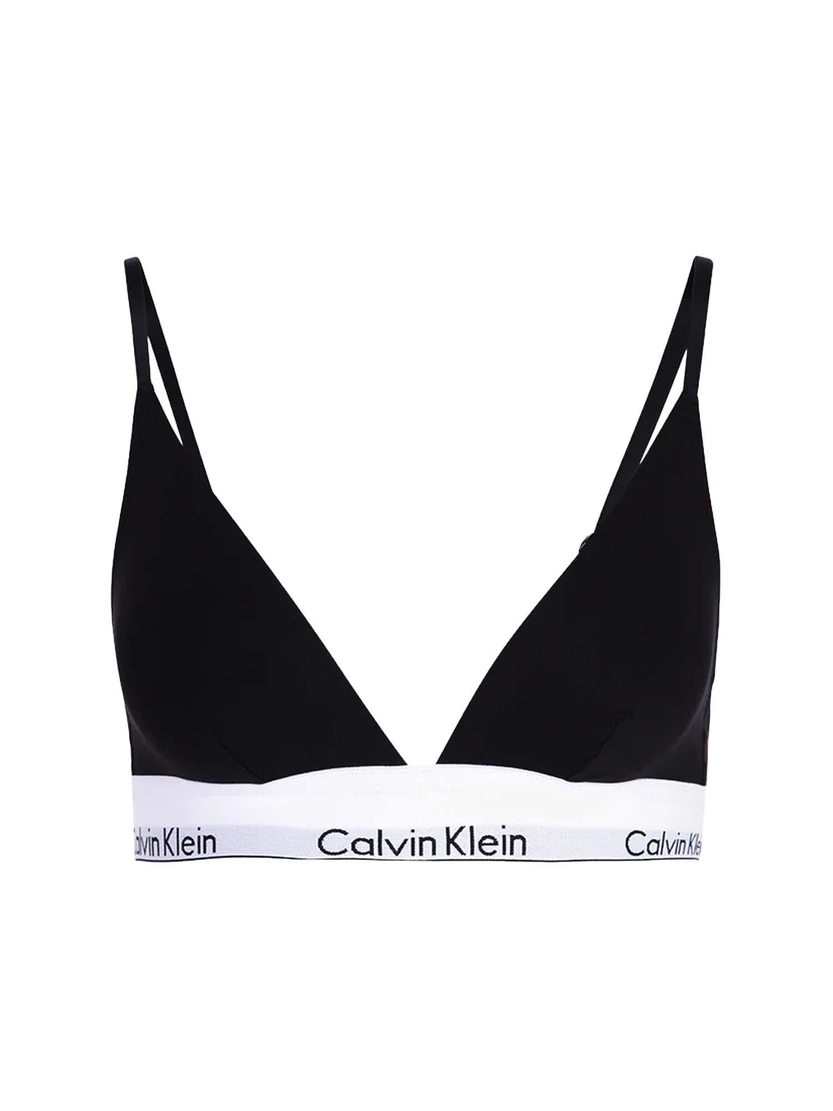 Calvin Klein Brassière leggermente foderata - Icon Cotton Modal Nero