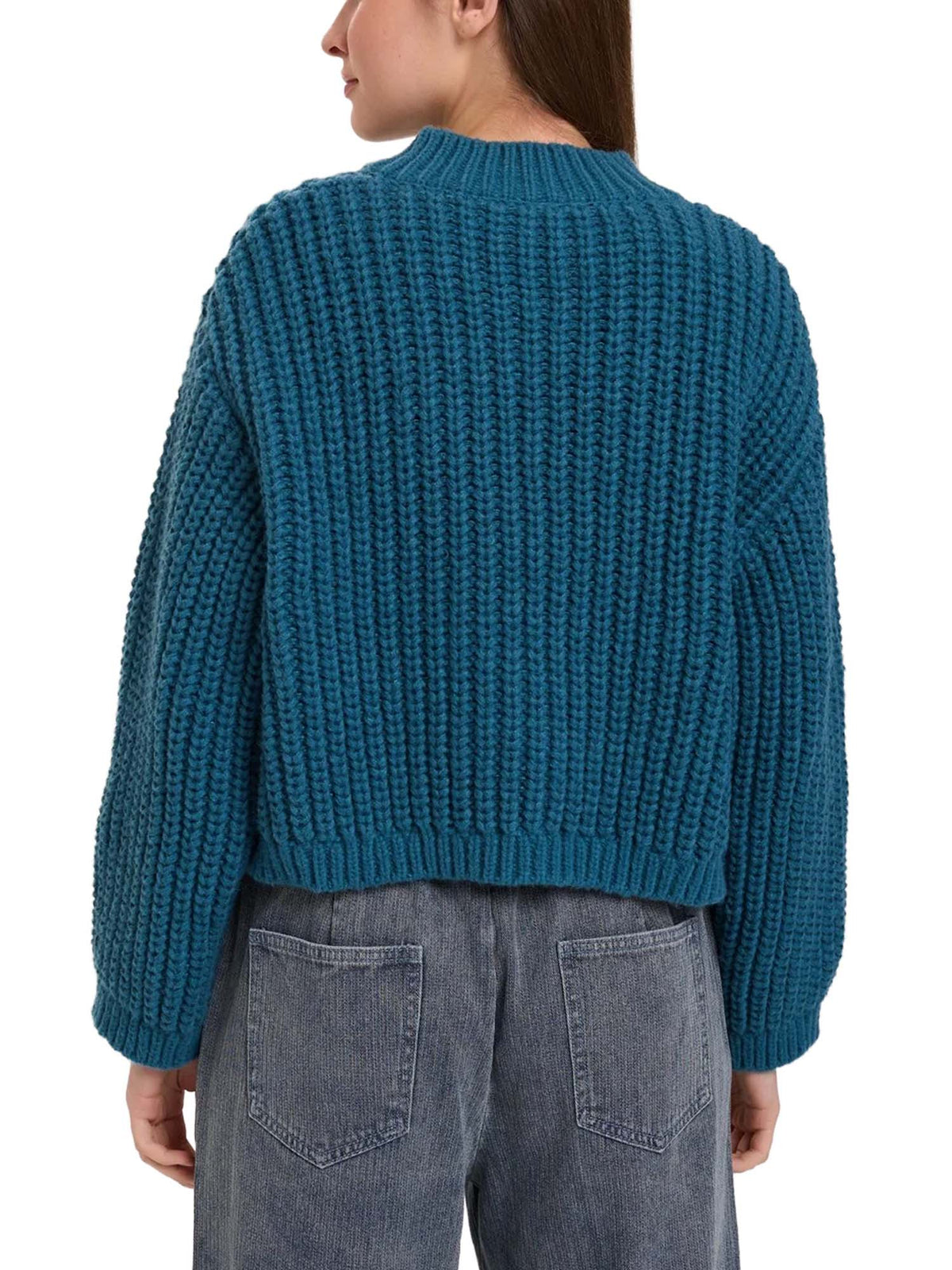 24 Colours Cardigan con bottoni Blu