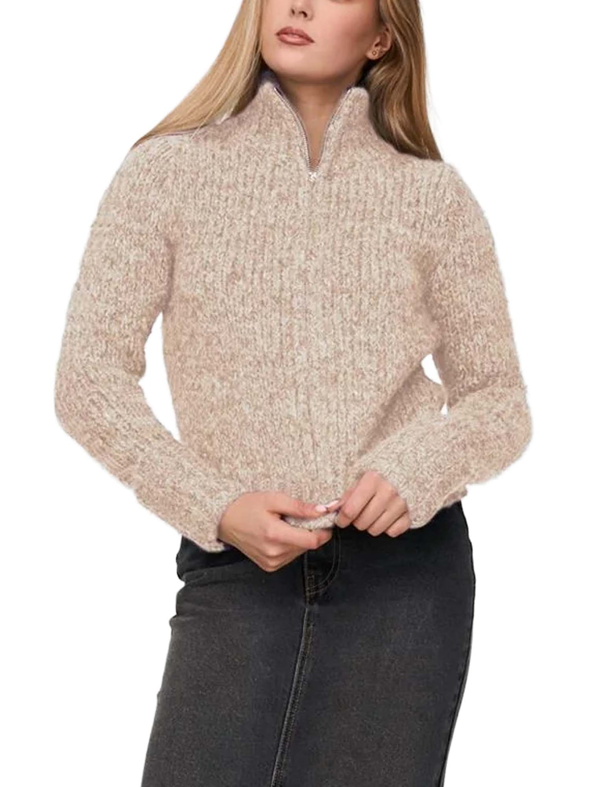 24 Colours Cardigan Beige