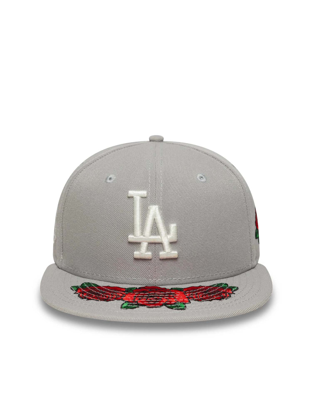 New Era Cappellino 59FIFTY Fitted LA Dodgers MLB Cooperstown Floral Grigio