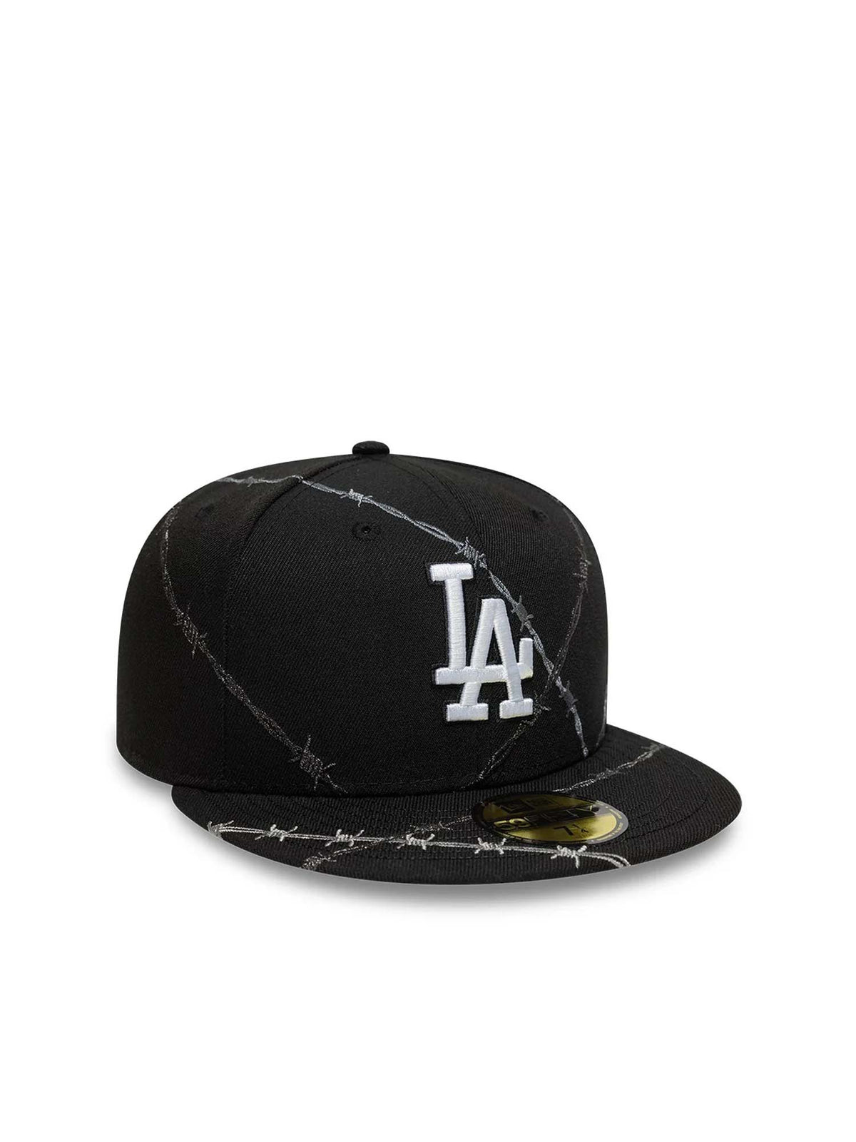 New Era Cappellino 59FIFTY Fitted LA Dodgers MLB Wire Nero