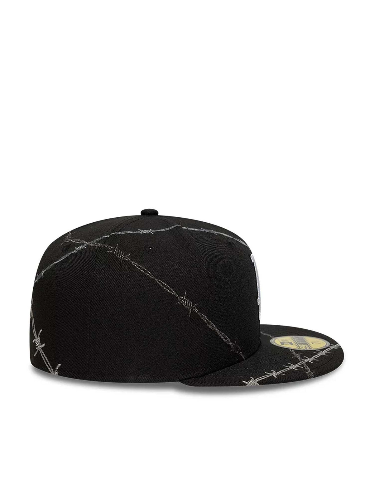 New Era Cappellino 59FIFTY Fitted LA Dodgers MLB Wire Nero