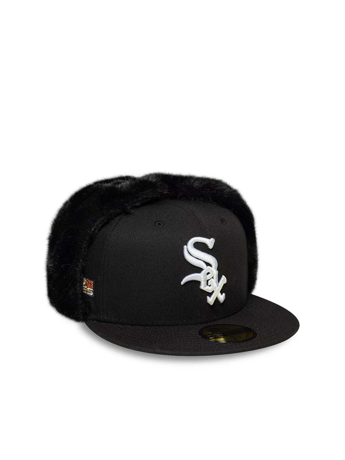 New Era Cappellino 59FIFTY Fitted Dogear Chicago White Sox MLB World Series Nero