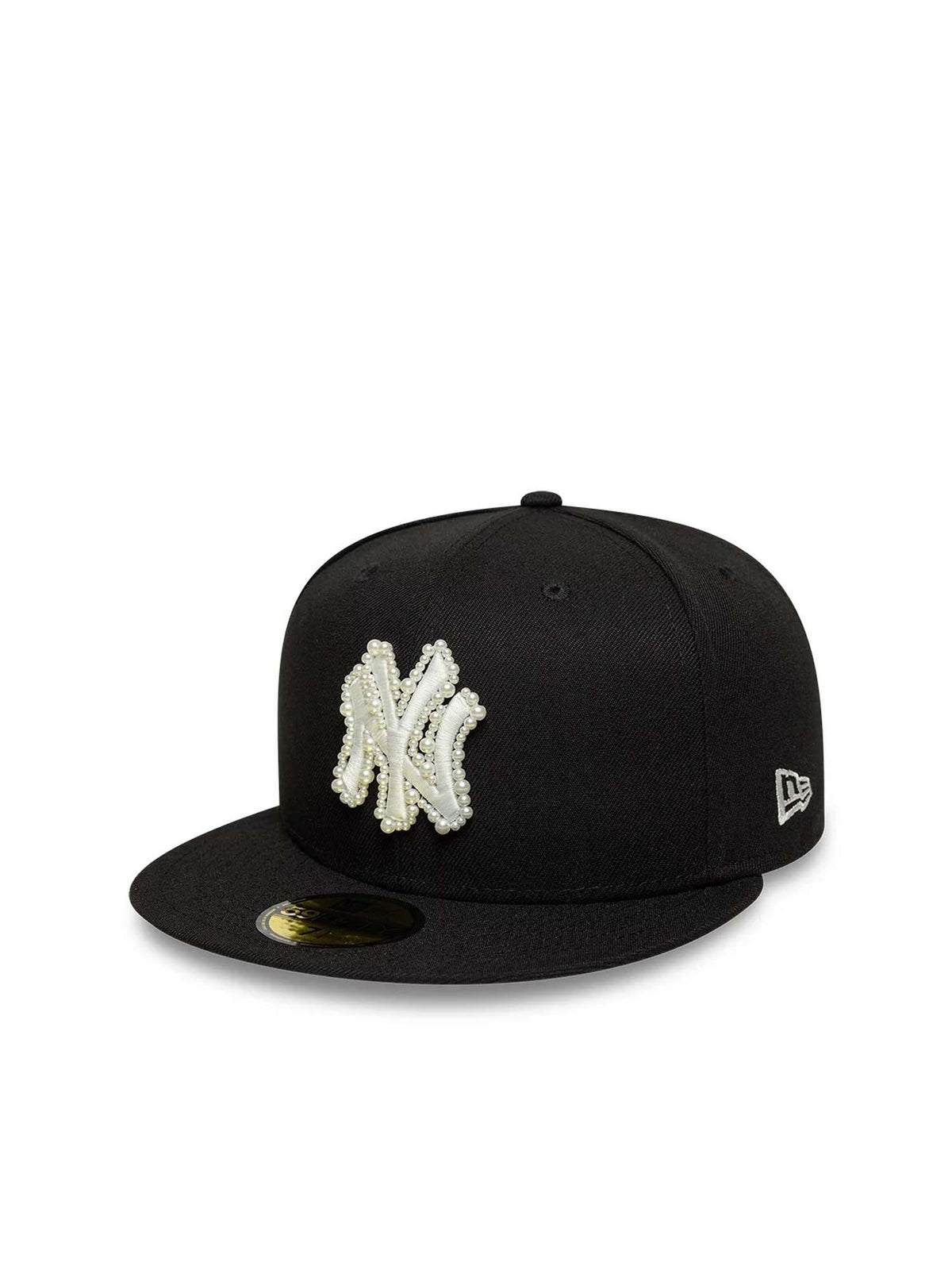 New Era Cappellino 59FIFTY Fitted New York Yankees MLB Faux Pearl Nero
