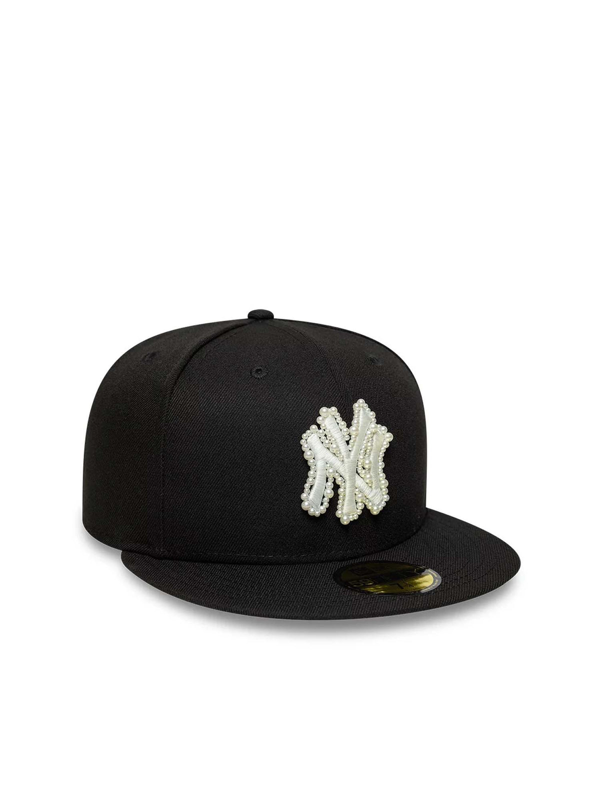 New Era Cappellino 59FIFTY Fitted New York Yankees MLB Faux Pearl Nero