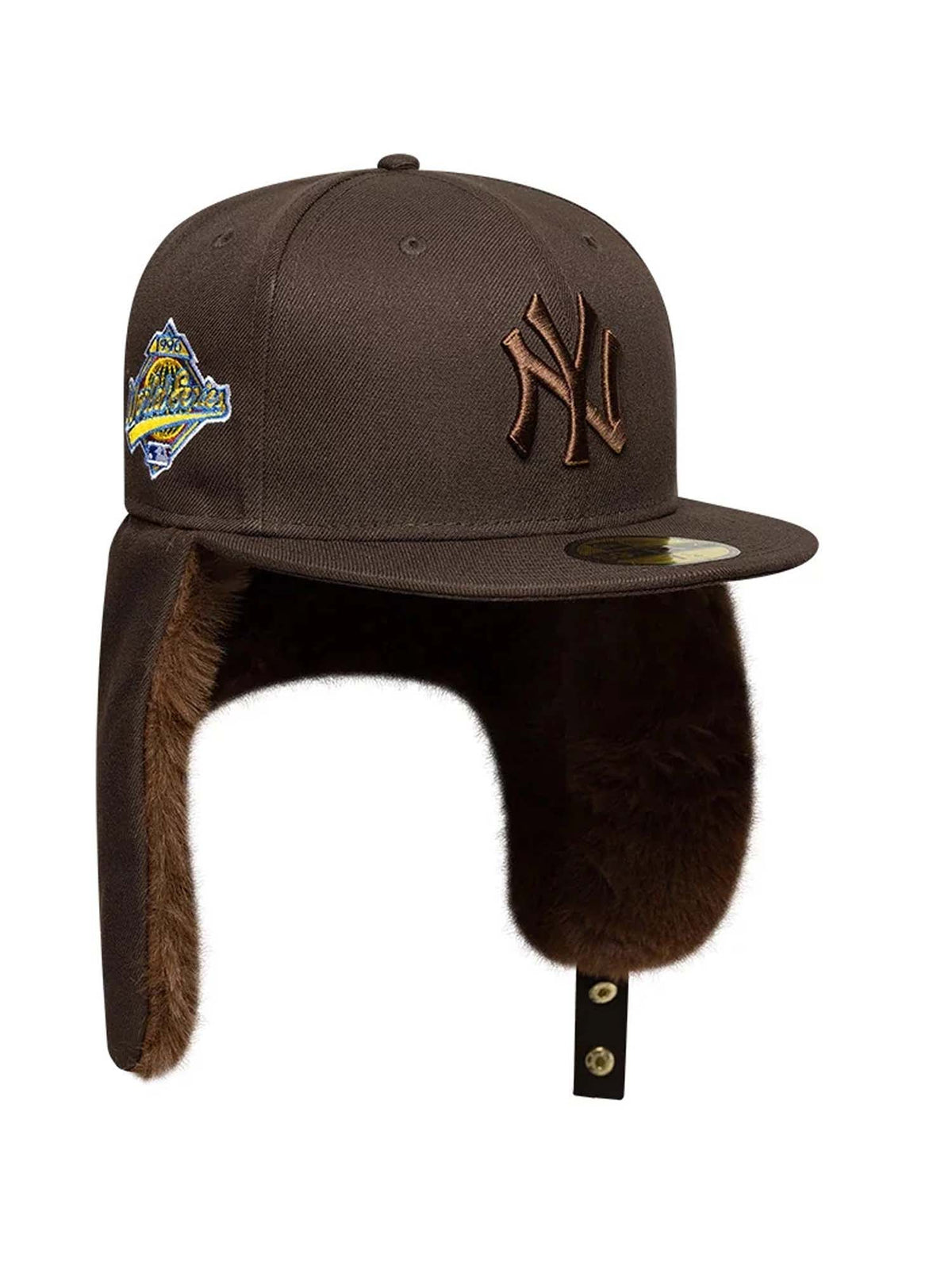 New Era Cappellino 59FIFTY Fitted Dogear New York Yankees MLB World Series Marrone