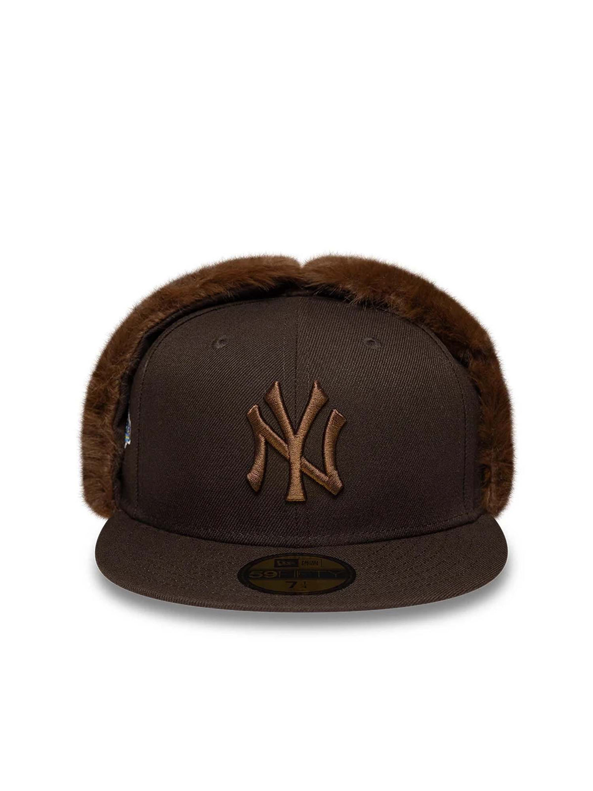 New Era Cappellino 59FIFTY Fitted Dogear New York Yankees MLB World Series Marrone