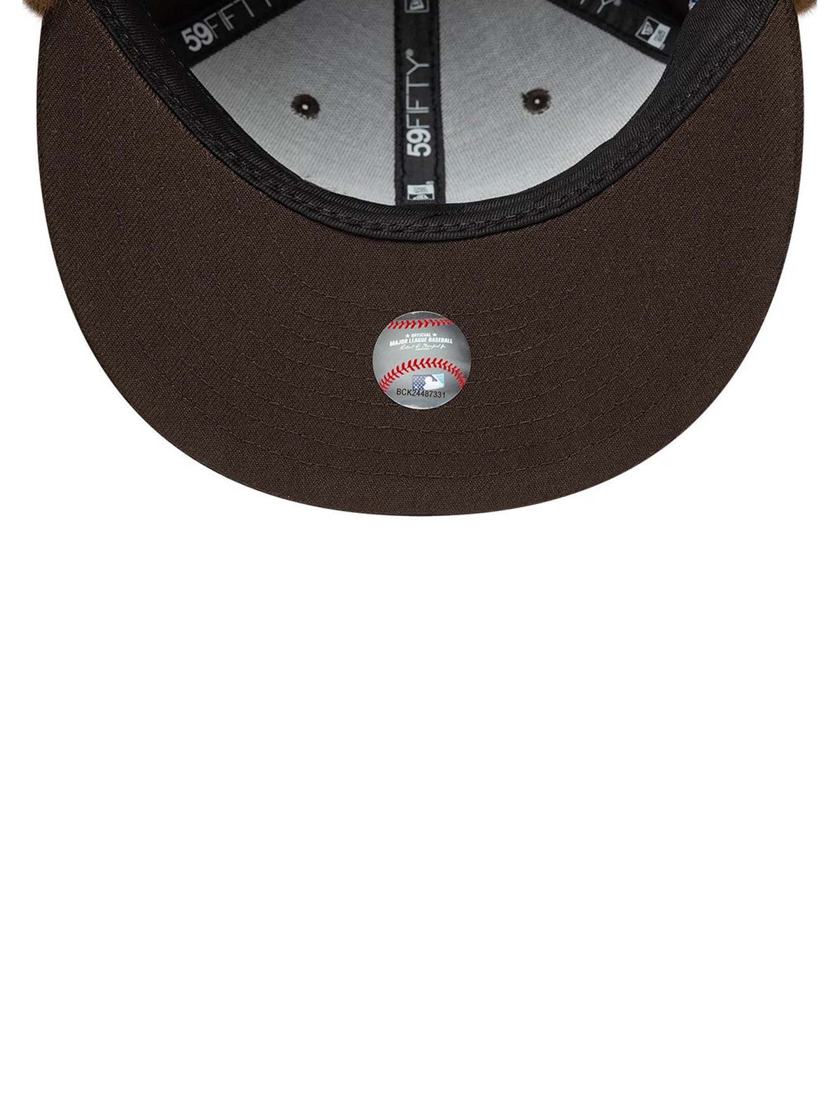 New Era Cappellino 59FIFTY Fitted Dogear New York Yankees MLB World Series Marrone