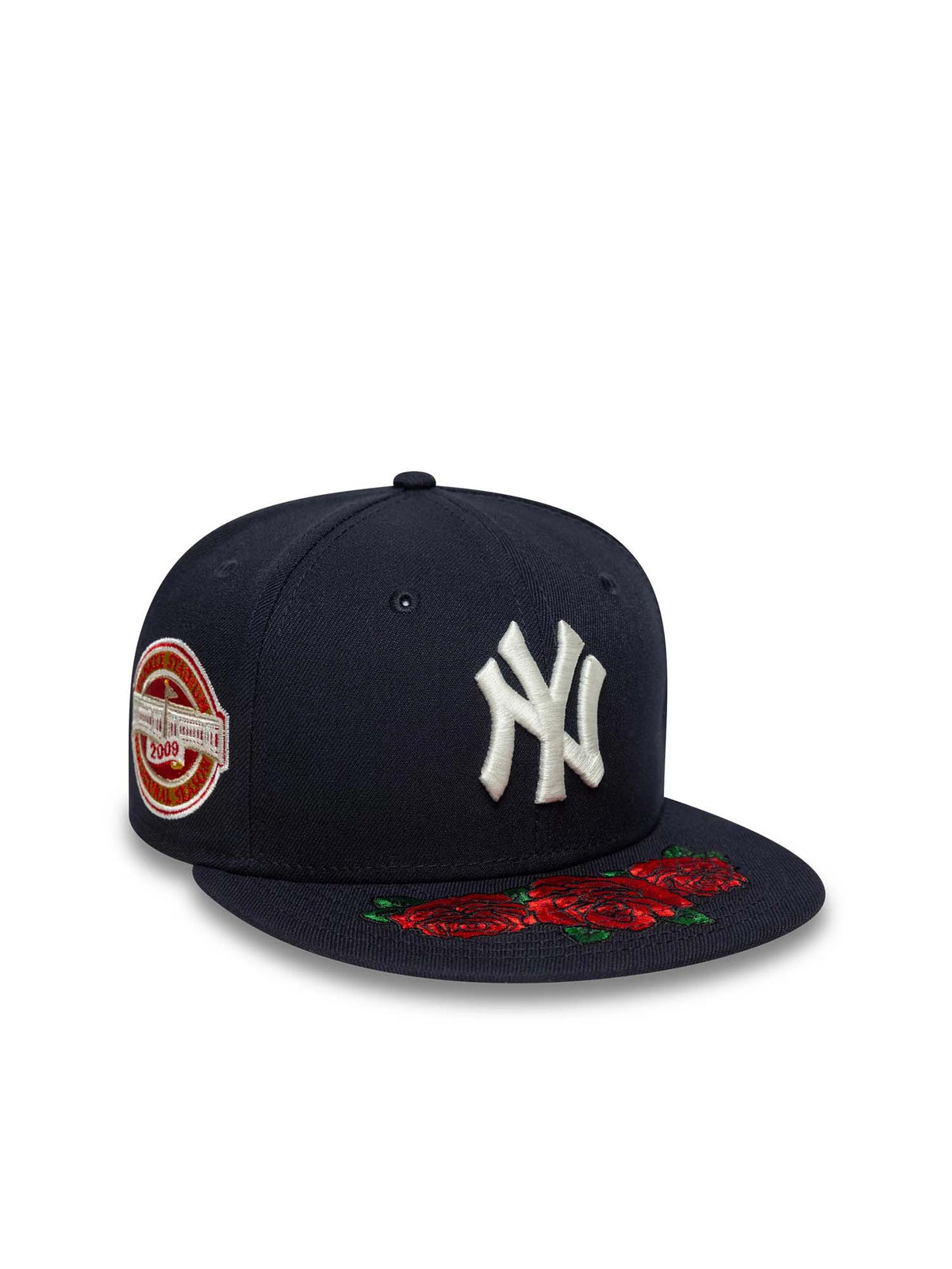 New Era Cappellino 59FIFTY Fitted New York Yankees MLB Cooperstown Floral Blu