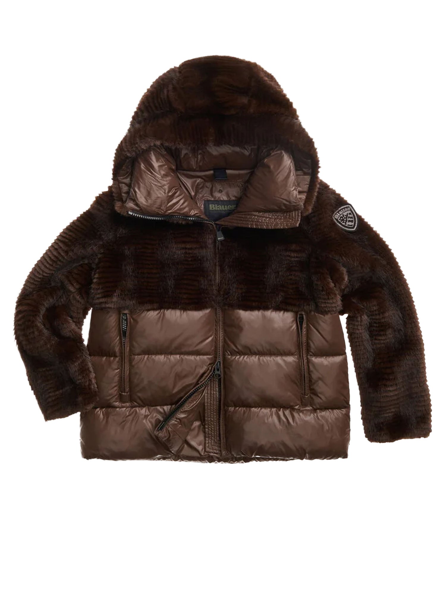Fanevil Eco Fur Nylon Jacket