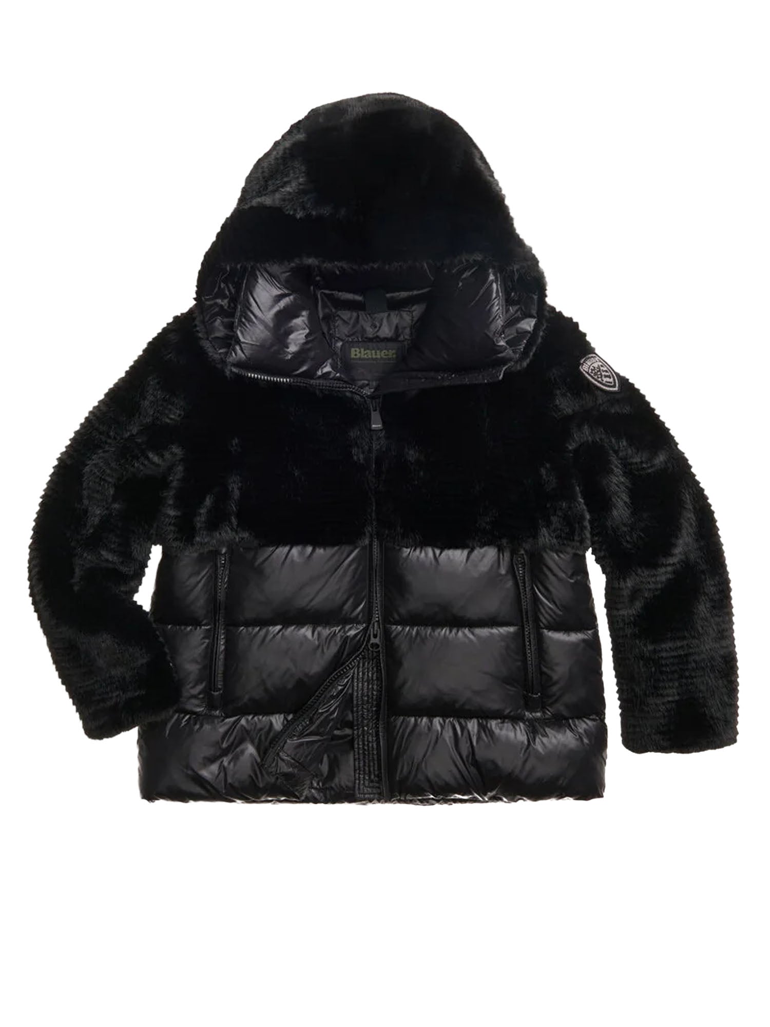 Fanevil Eco Fur Nylon Jacket