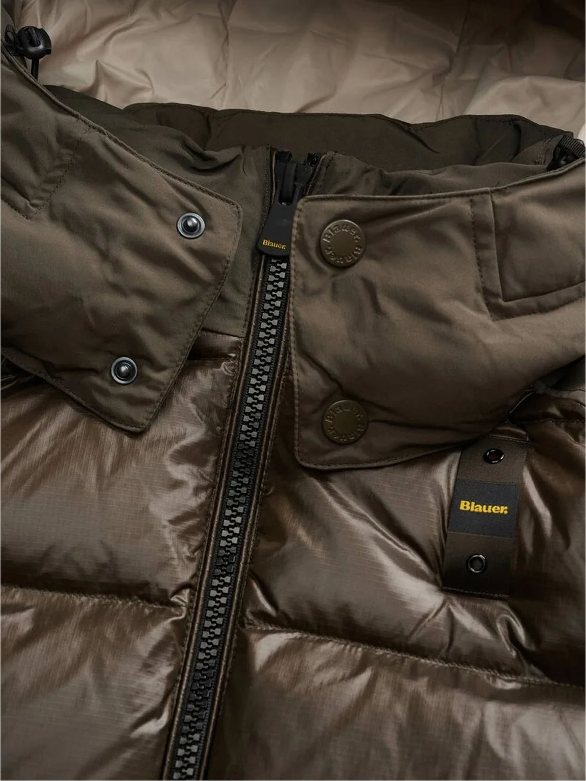 Blauer Giubbino corto Kiernan Marrone
