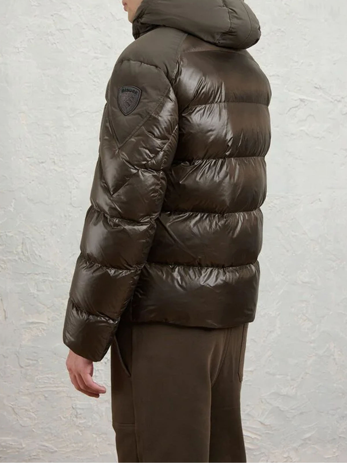 Blauer Giubbino corto Kiernan Marrone