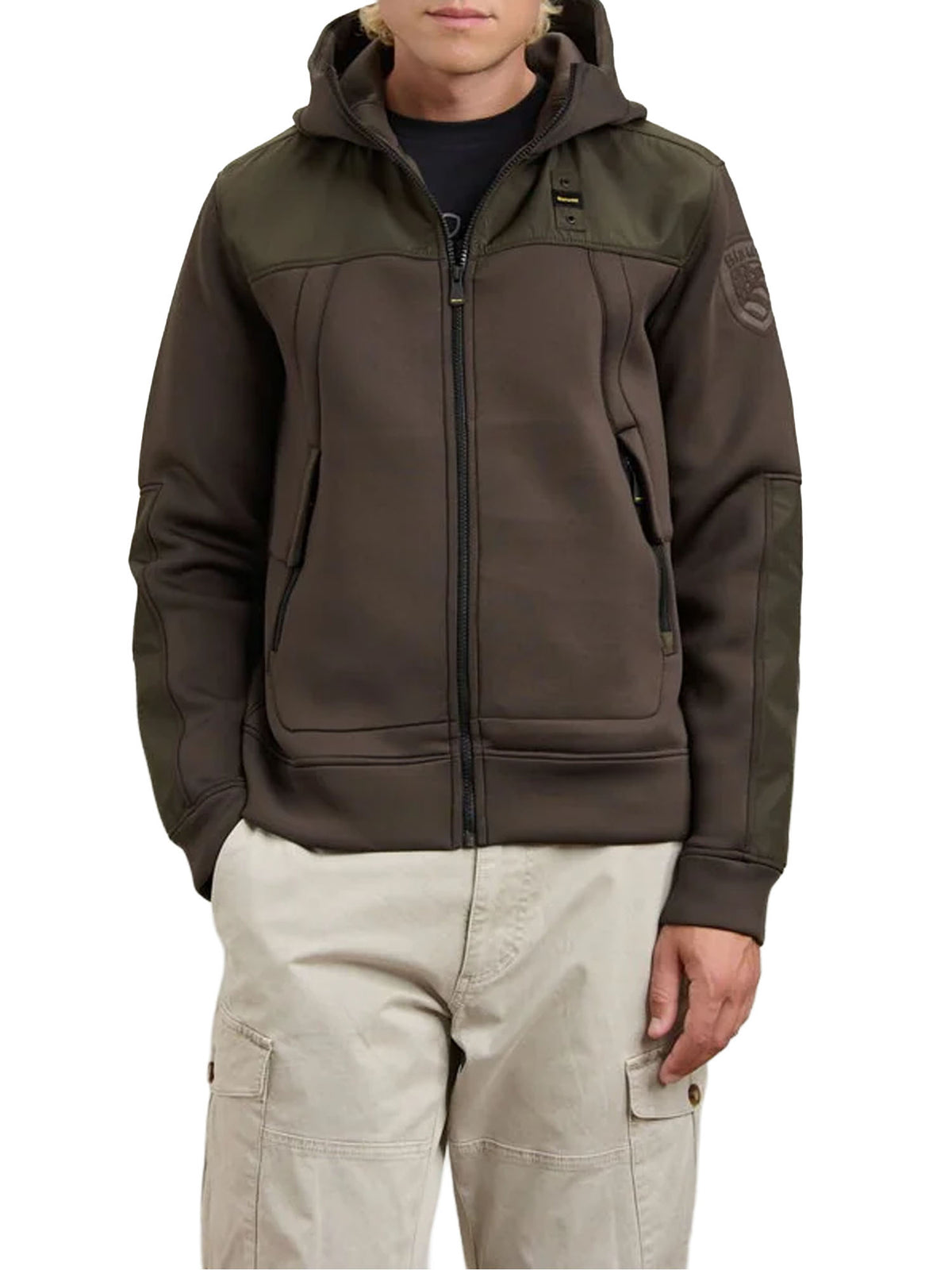 Blauer Felpa Wilbert Marrone