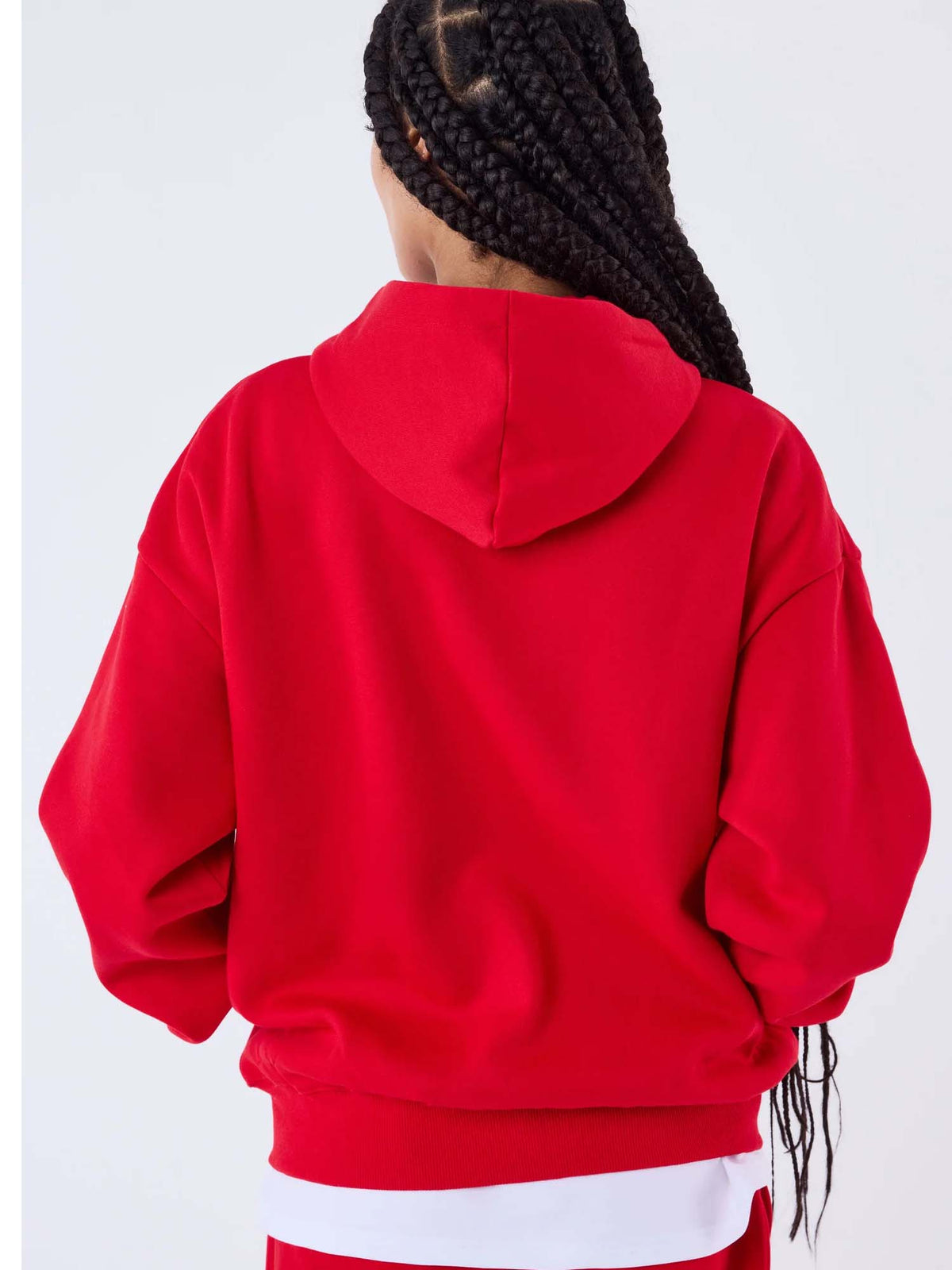 Project X Paris Felpa con cappuccio e zip unisex Essentials Rosso