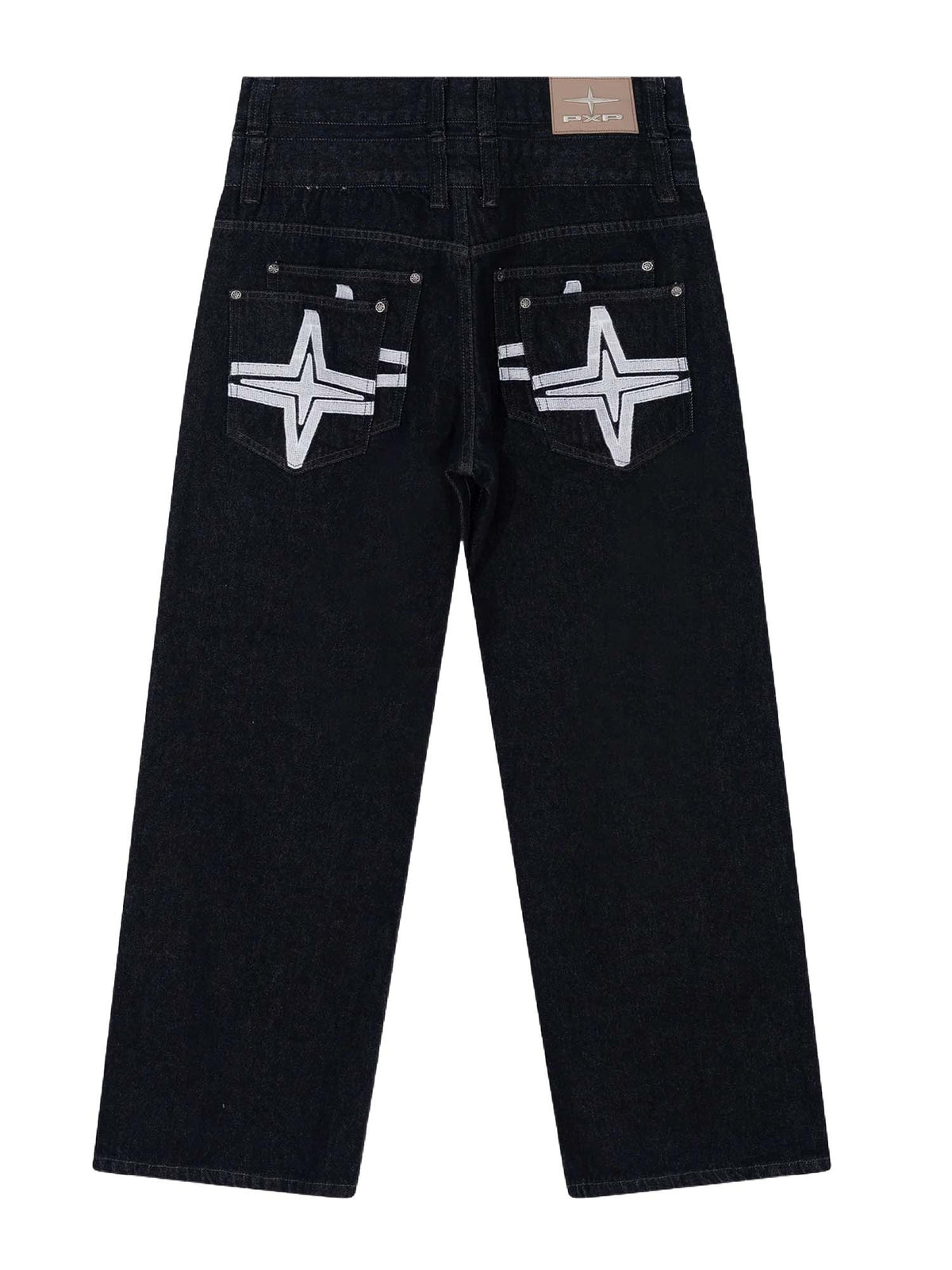 Project X Paris Jeans baggy grezzo Blu