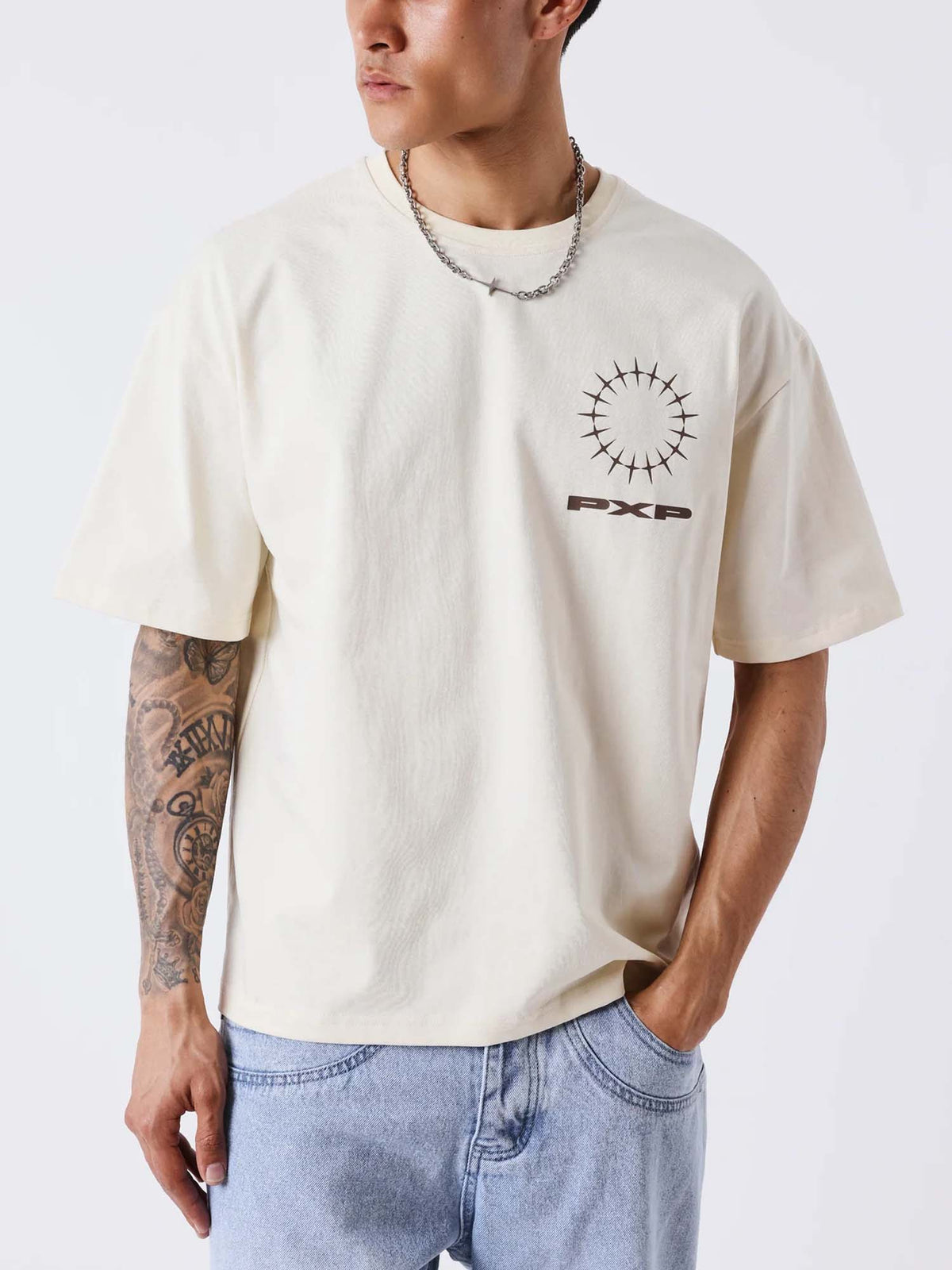 Project X Paris T-shirt Maniche corte Downtown Beige