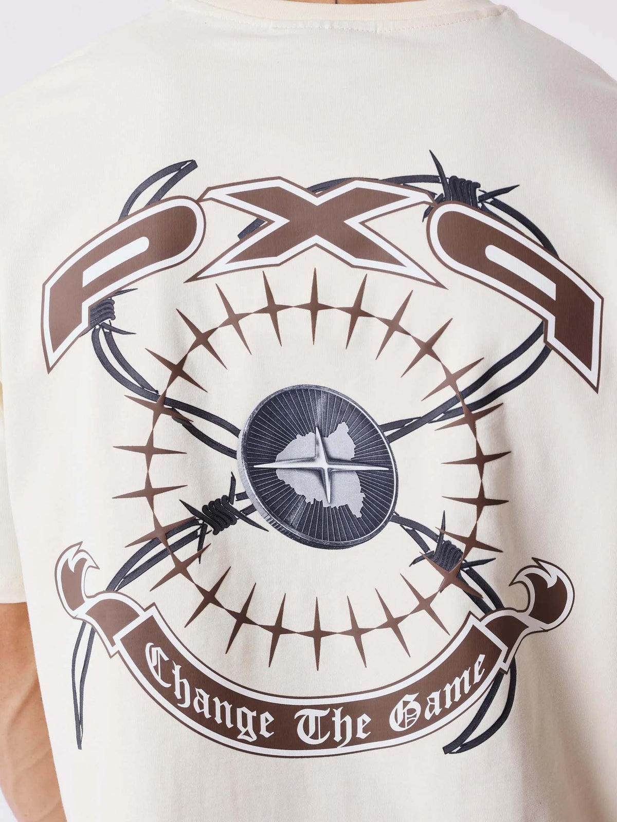 Project X Paris T-shirt Maniche corte Downtown Beige