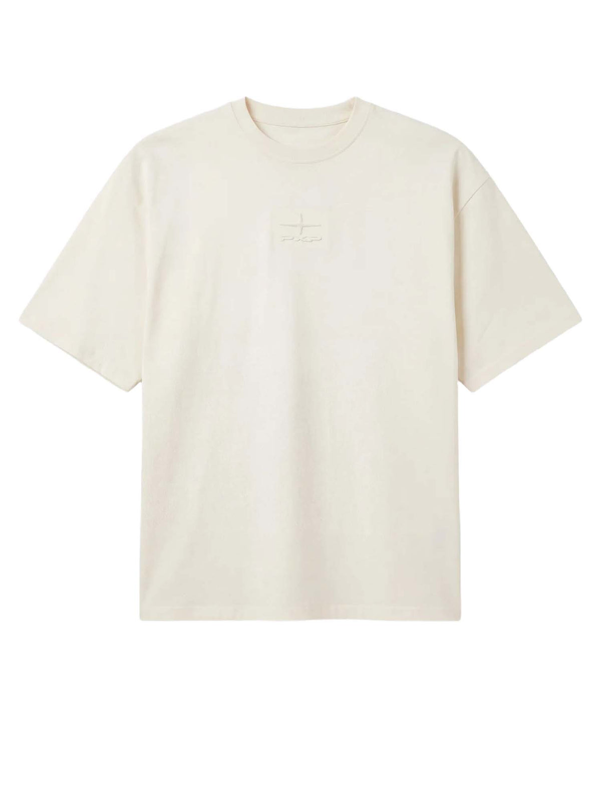 Project X Paris T-shirt con motivo in rilievo Beige