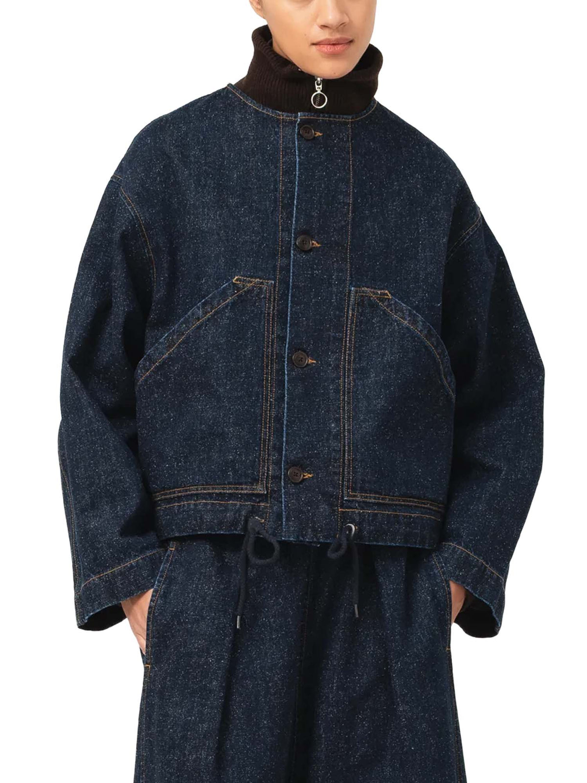 Girls Of Dust G.o.D Nuclear Jacket Neppy Denim Blu