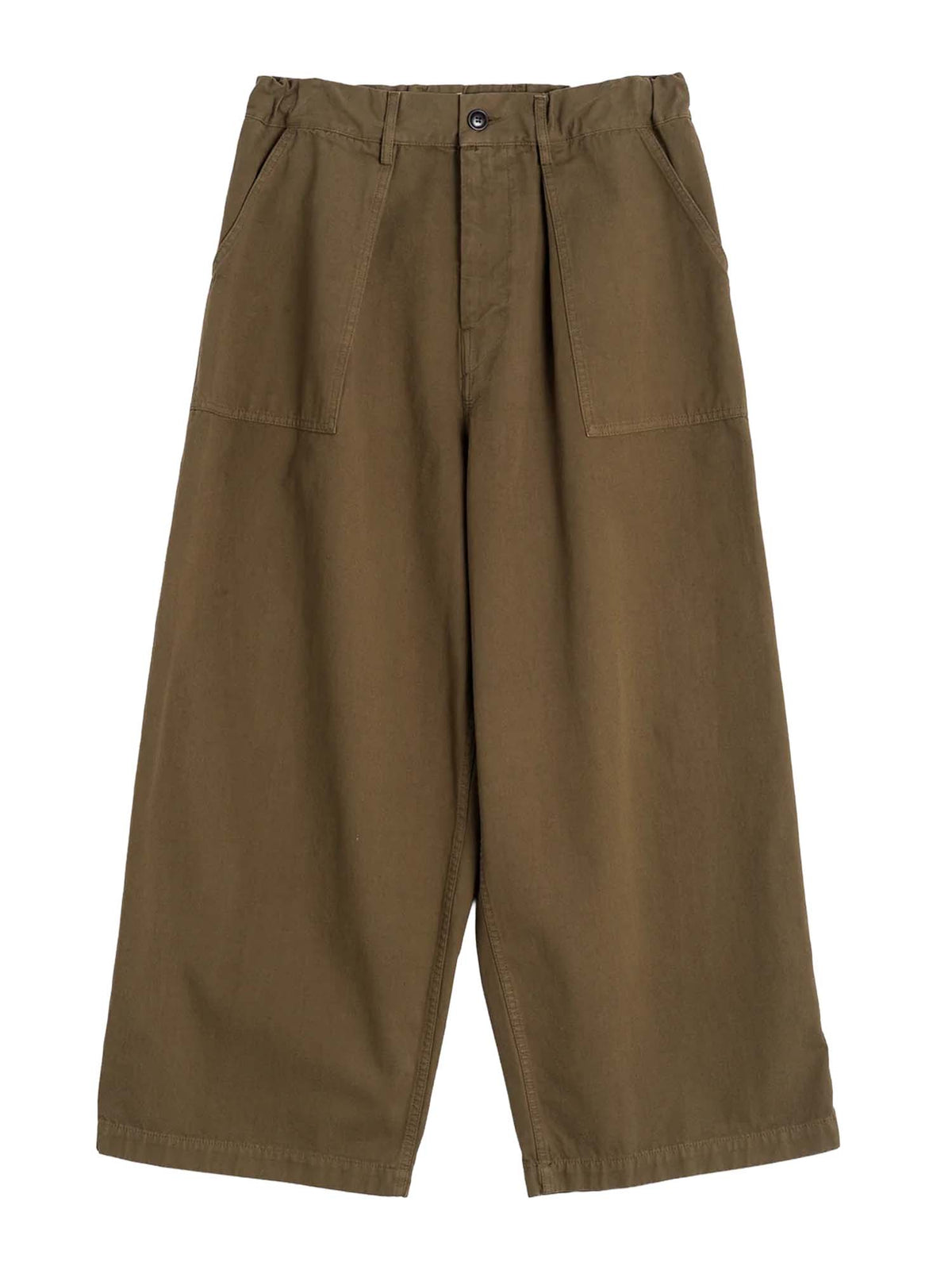 Girls Of Dust Fatigue Pants Duck Canvas Verde
