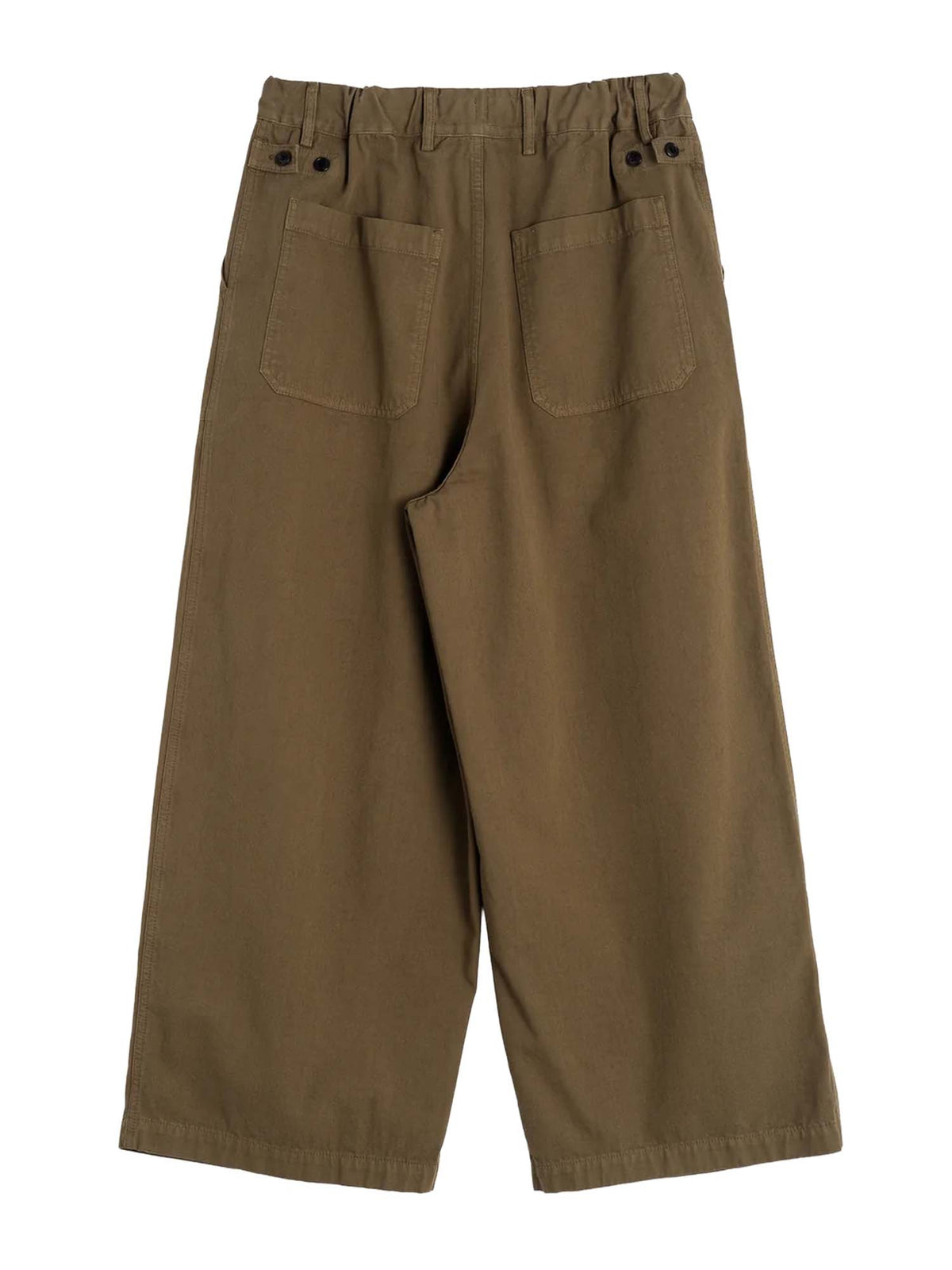 Girls Of Dust Fatigue Pants Duck Canvas Verde