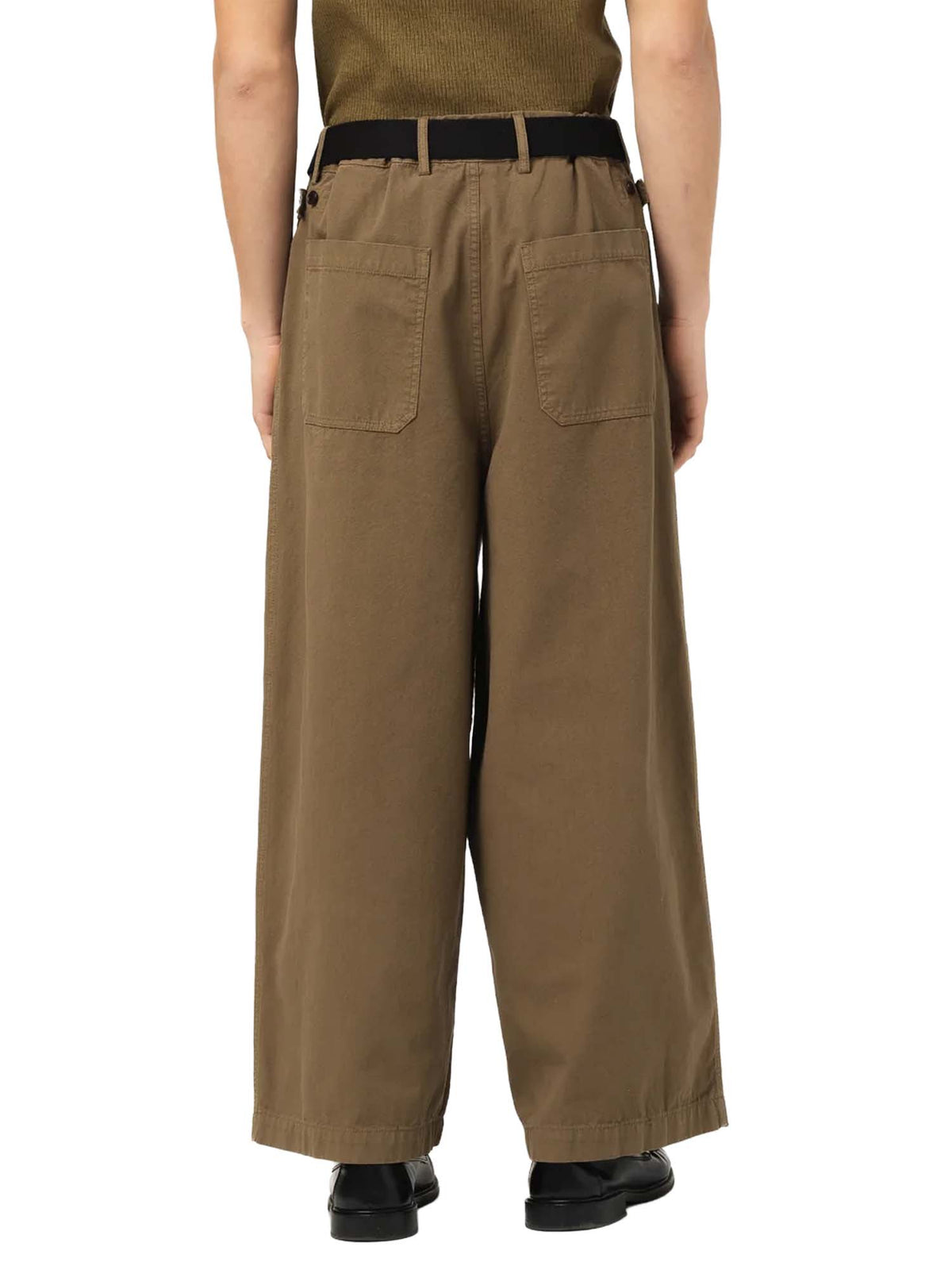 Girls Of Dust Fatigue Pants Duck Canvas Verde