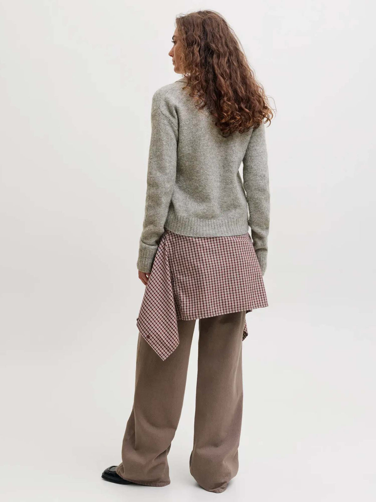 Jjxx Jxcatalina Diverse Polo Knit Grigio