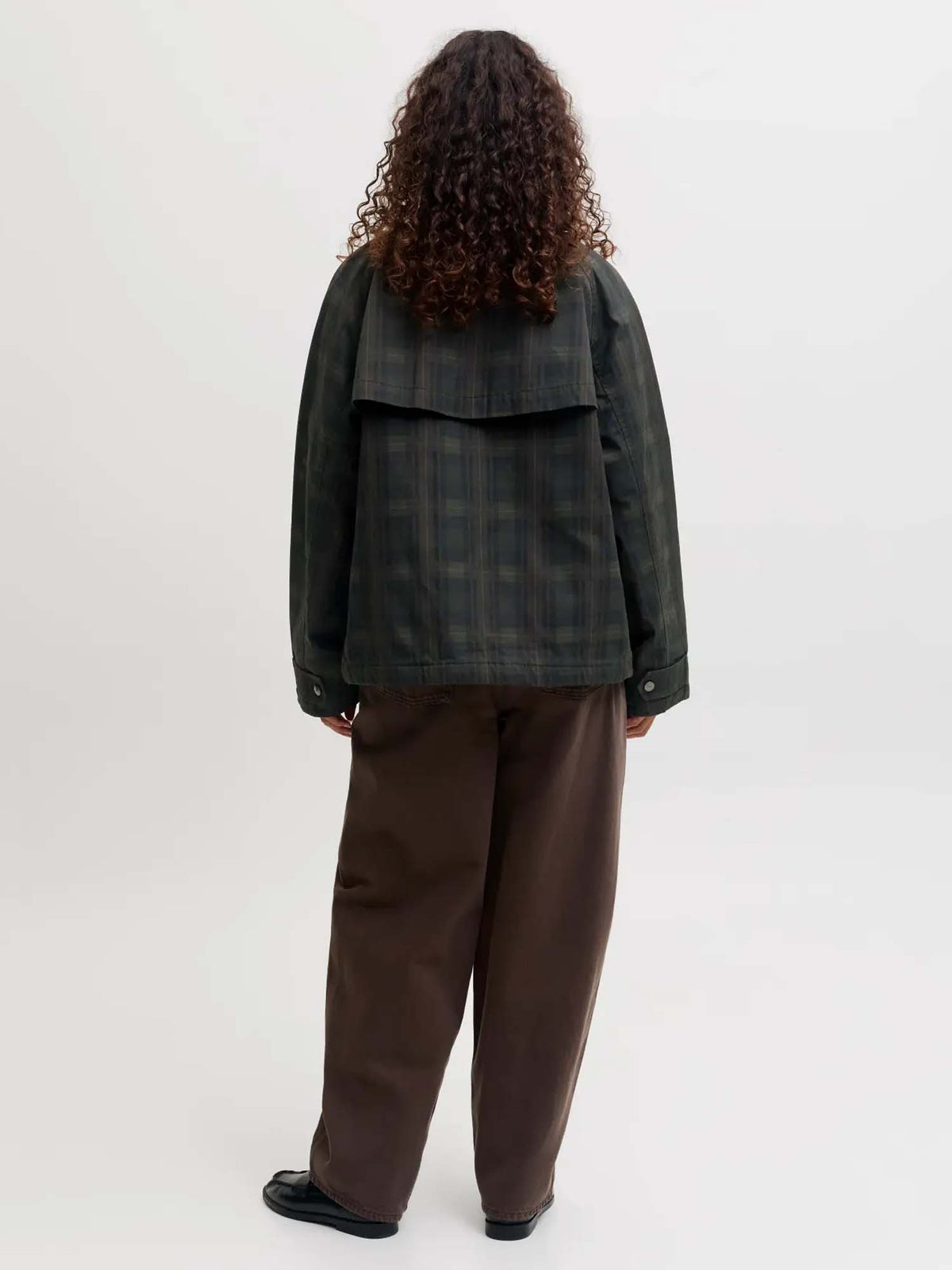 Jjxx Jxada Check Jacket Otw Verde