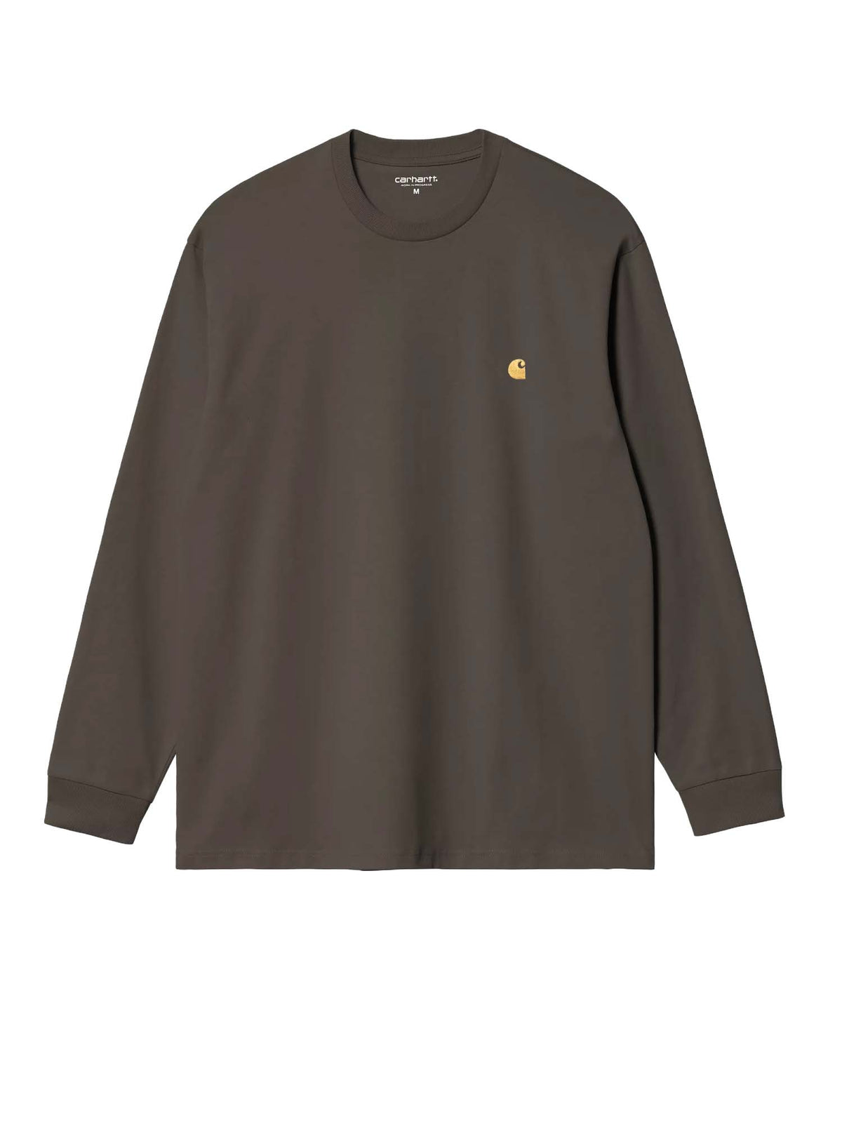 Carhartt Wip L/S Chase T-Shirt Marrone