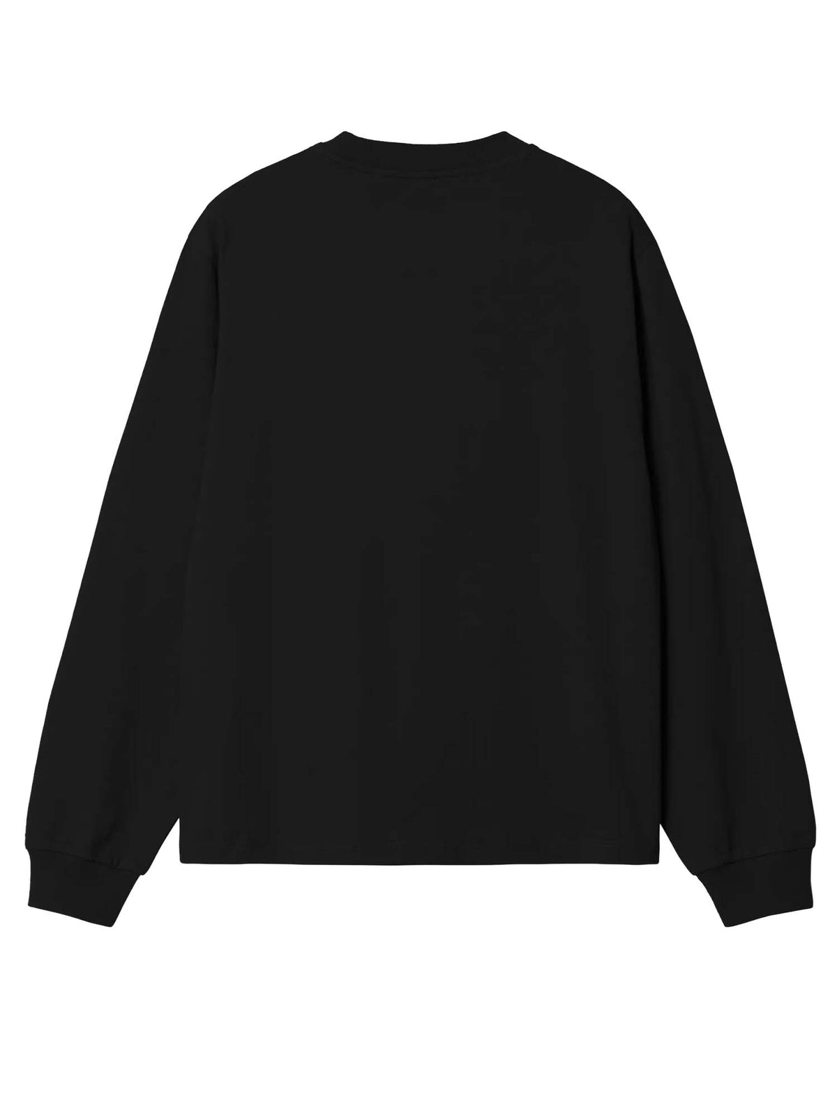 Carhartt Wip Women's L/S Pocket Small Heart T-Shirt Nero